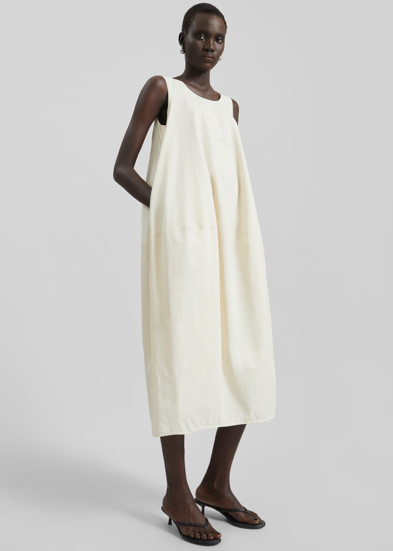 Delane Cocoon Dress - Cream 2