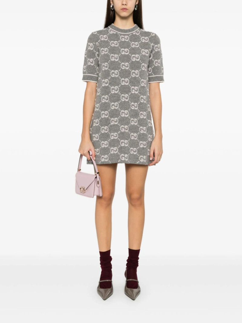 GUCCI GG-jacquard mini dress outlook