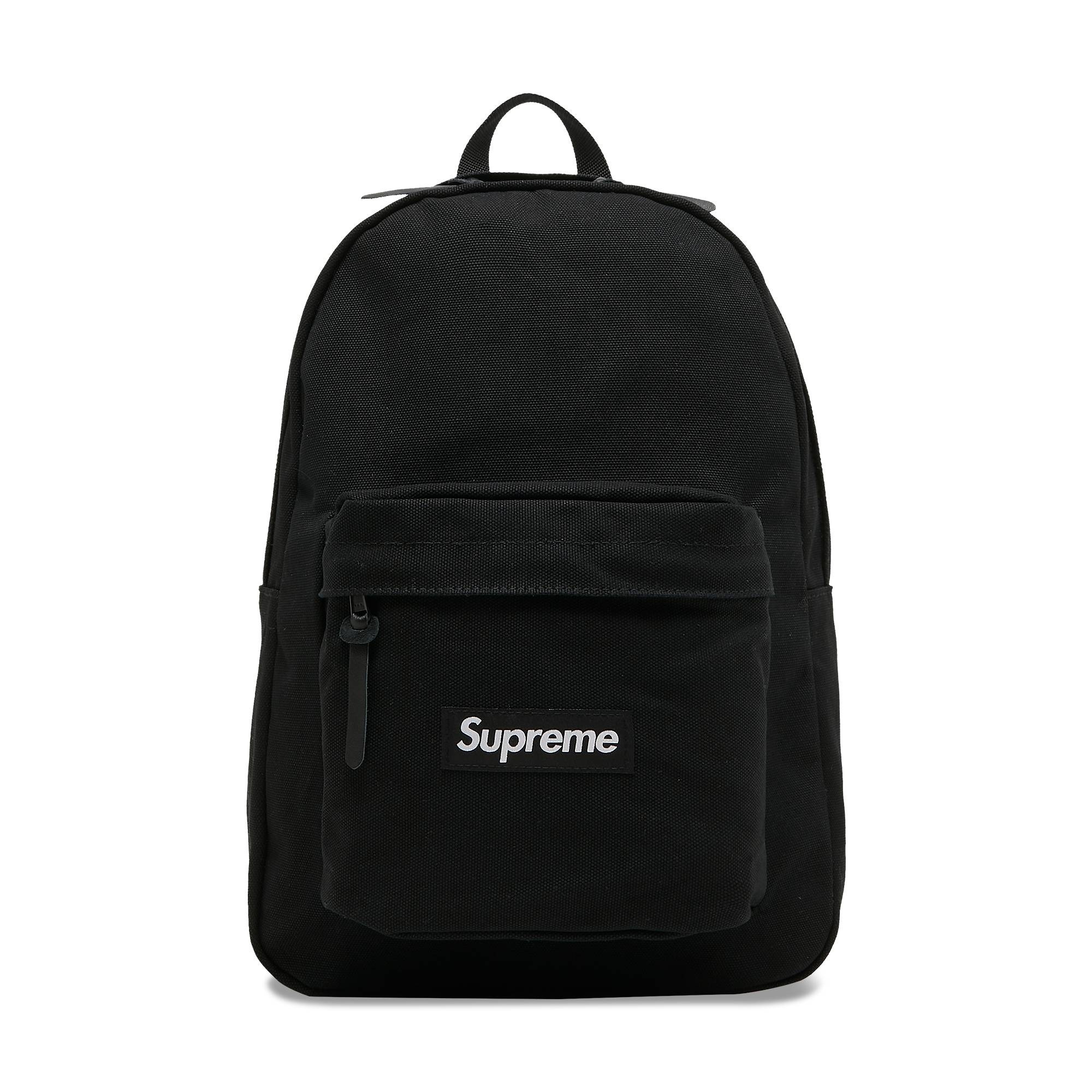 Supreme Supreme Canvas Backpack 'Black' | goat | REVERSIBLE