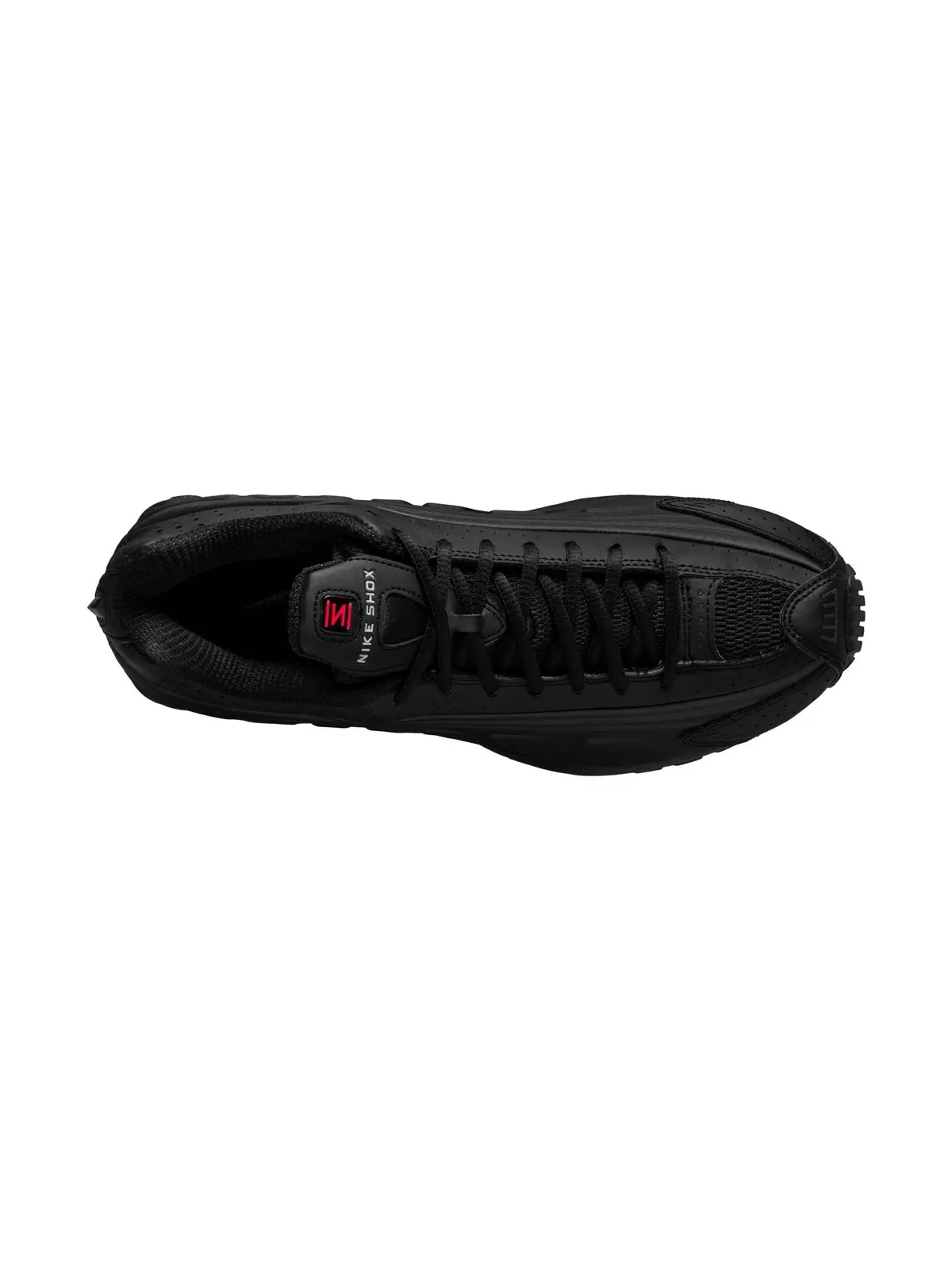Shox R4 "Black/Bright Crimson" Men's Shoe - 8