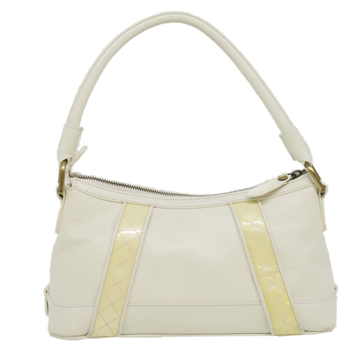 Burberry Shoulder Bag Leather White - 2