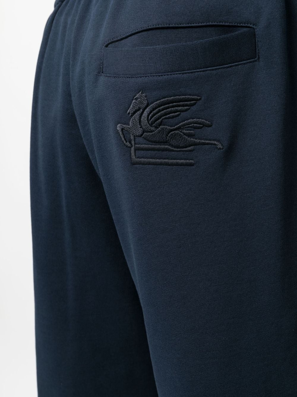 Pegaso-embroidered jersey track pants - 5