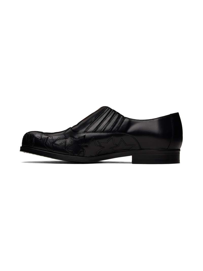 Black 100 Stars Loafers 3