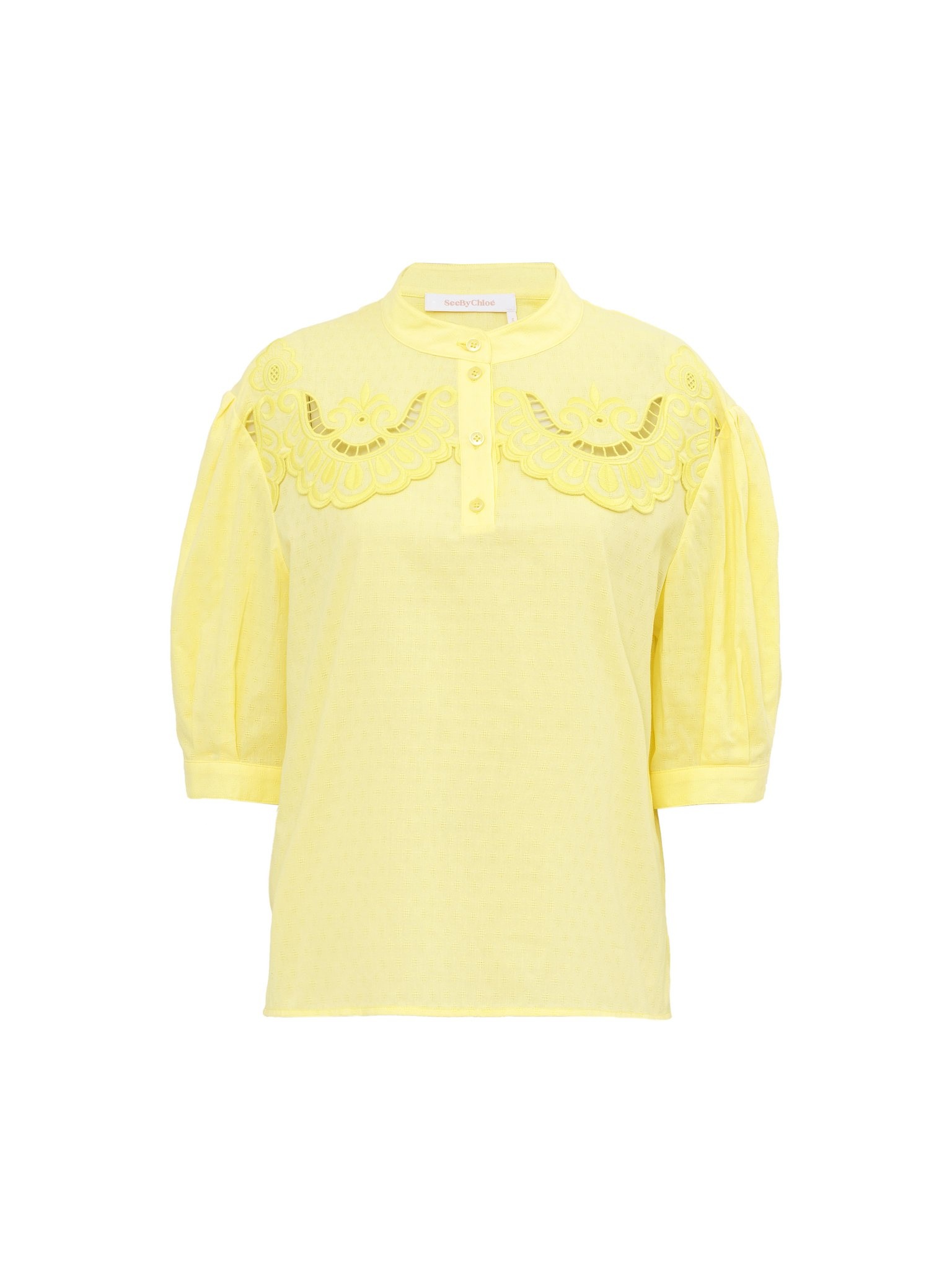 MAO COLLAR TOP - 1