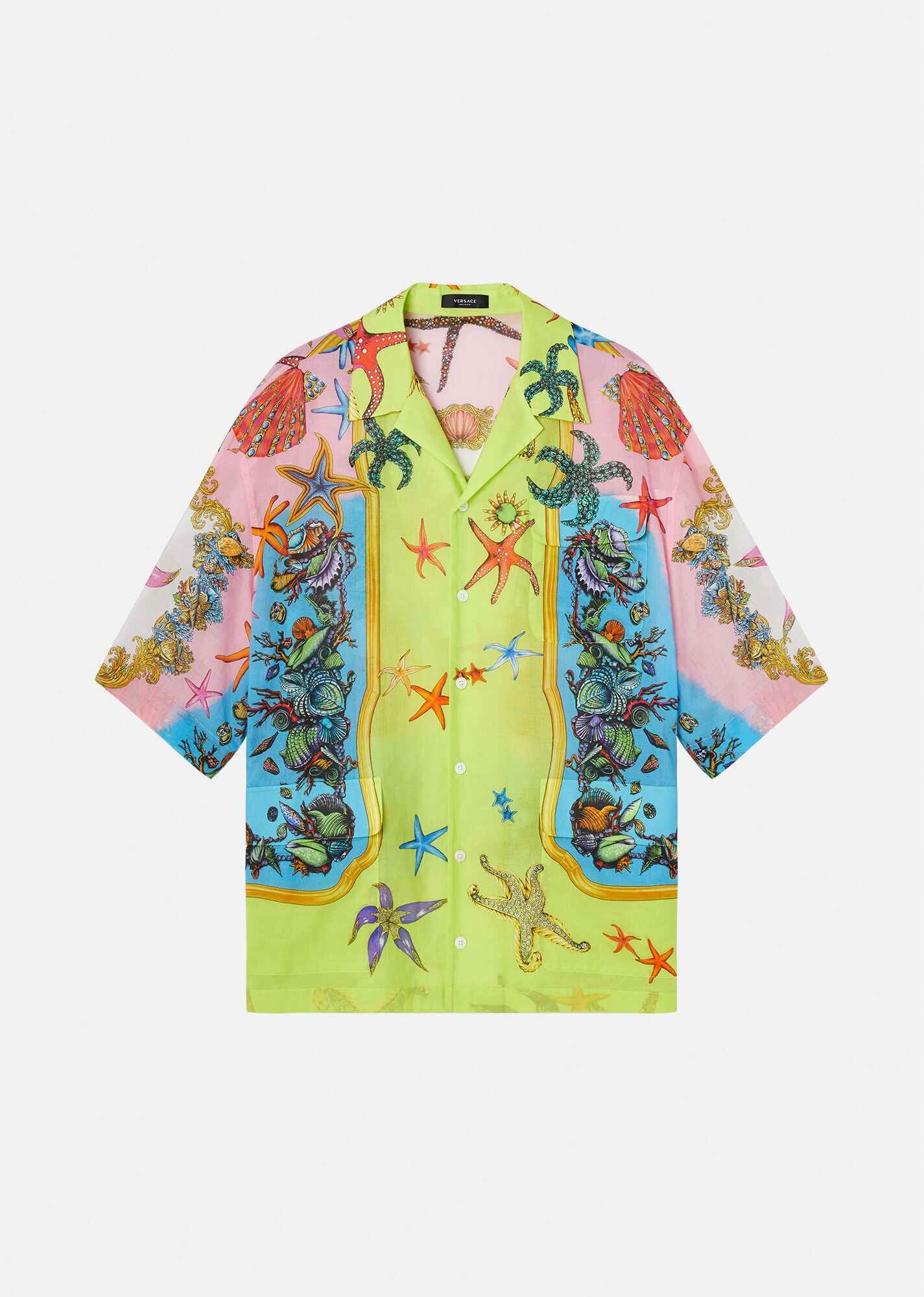 Trésor de la Mer Print Cotton Shirt - 1