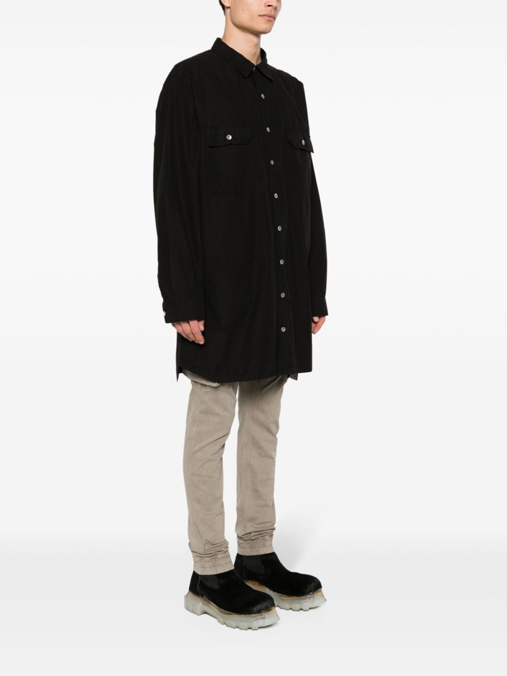 long-sleeve cotton shirt - 3
