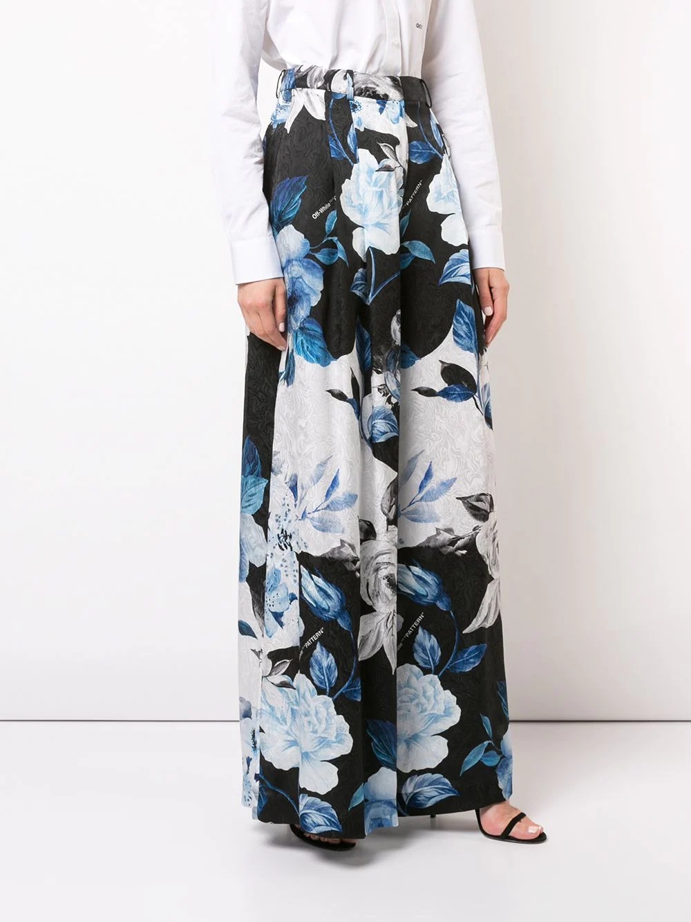 floral palazzo pants - 3