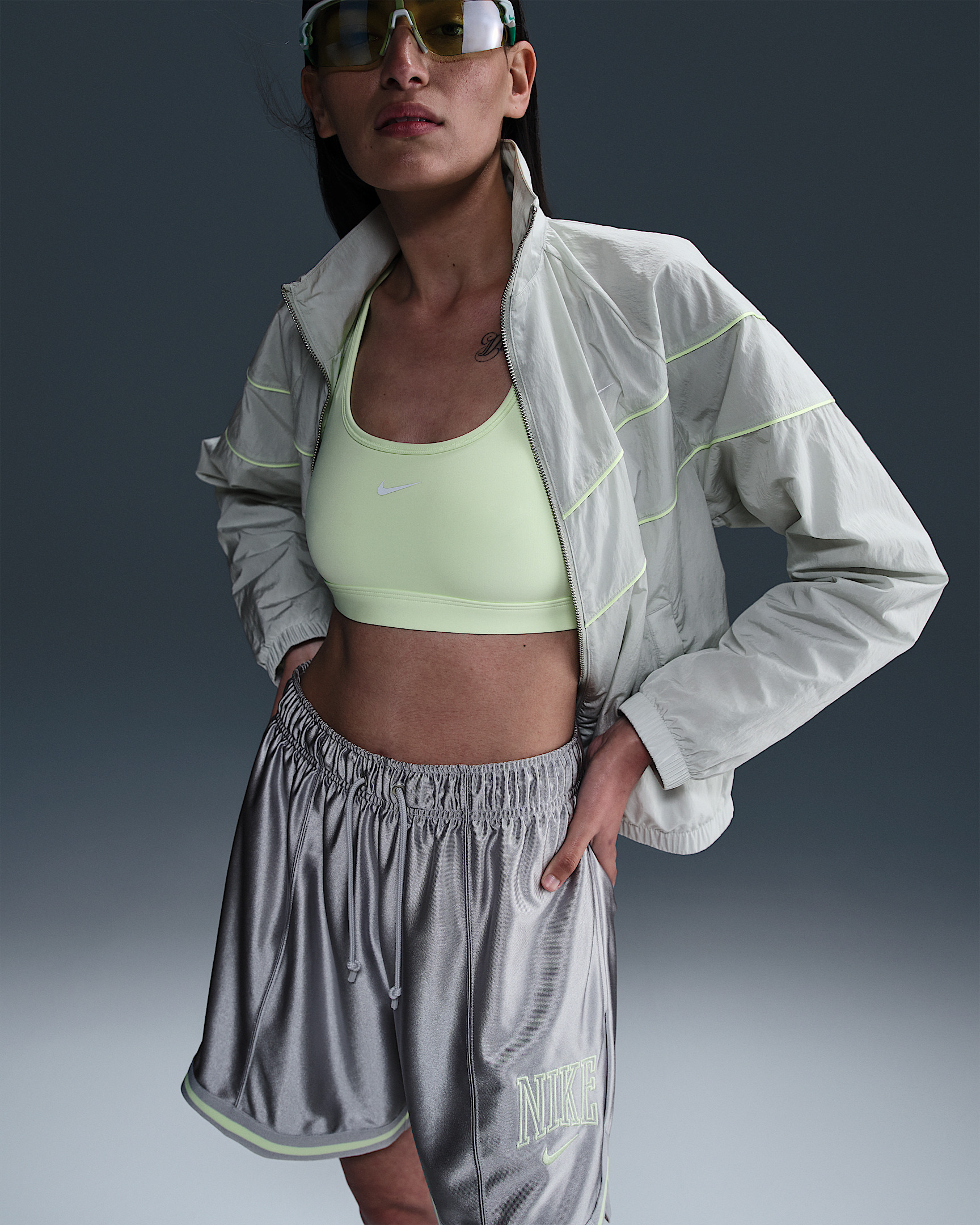 Nike Sportswear Women's Loose Mid-Rise Graphic Shorts - 5