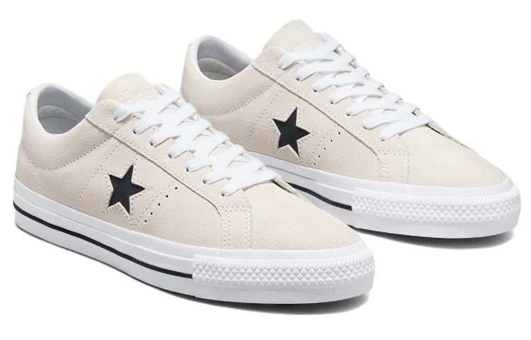 Converse One Star Pro Suede Low 'Egret White' 172950C - 3