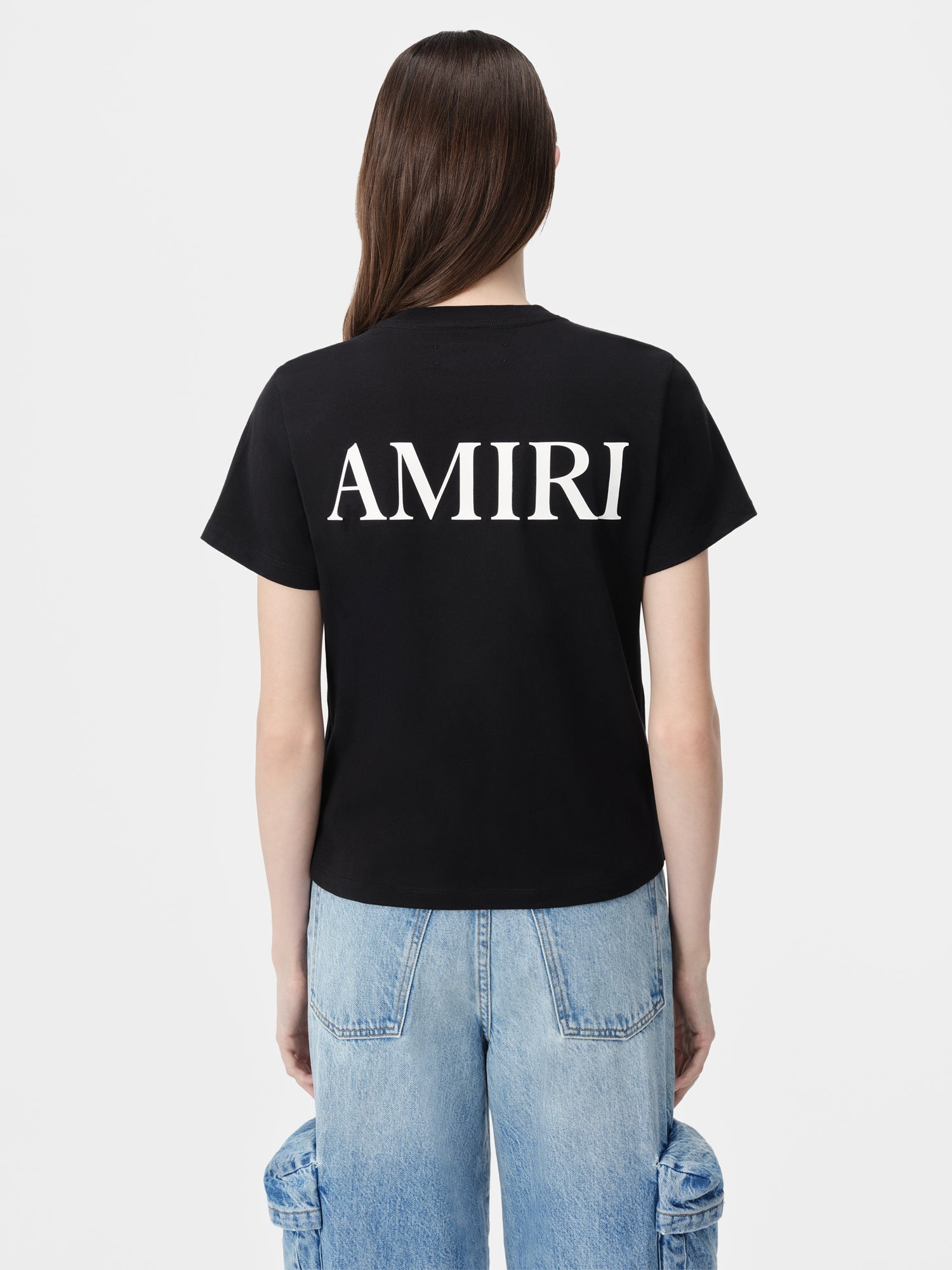 【AMIRI】WOMEN MA CORE LOGO TEE Tシャツ AMJYTE1013-001 AMIRI WOMEN'S MA CORE LOGO TEE | REVERSIBLE