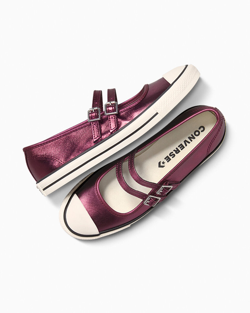 Chuck Taylor All Star Dainty Mary Jane Metallic Canvas 5