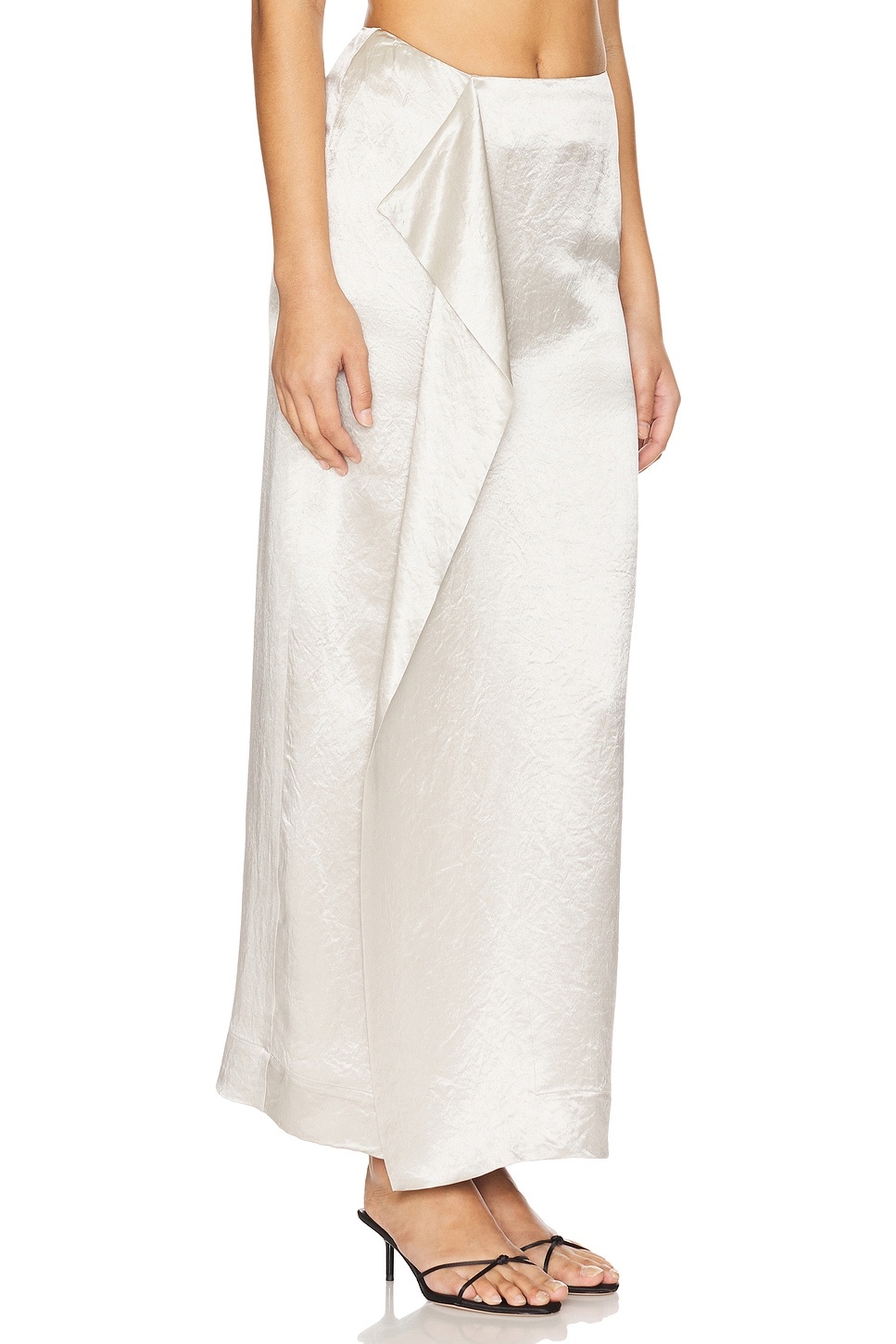 Kobe Wrap Over Maxi Skirt - 3