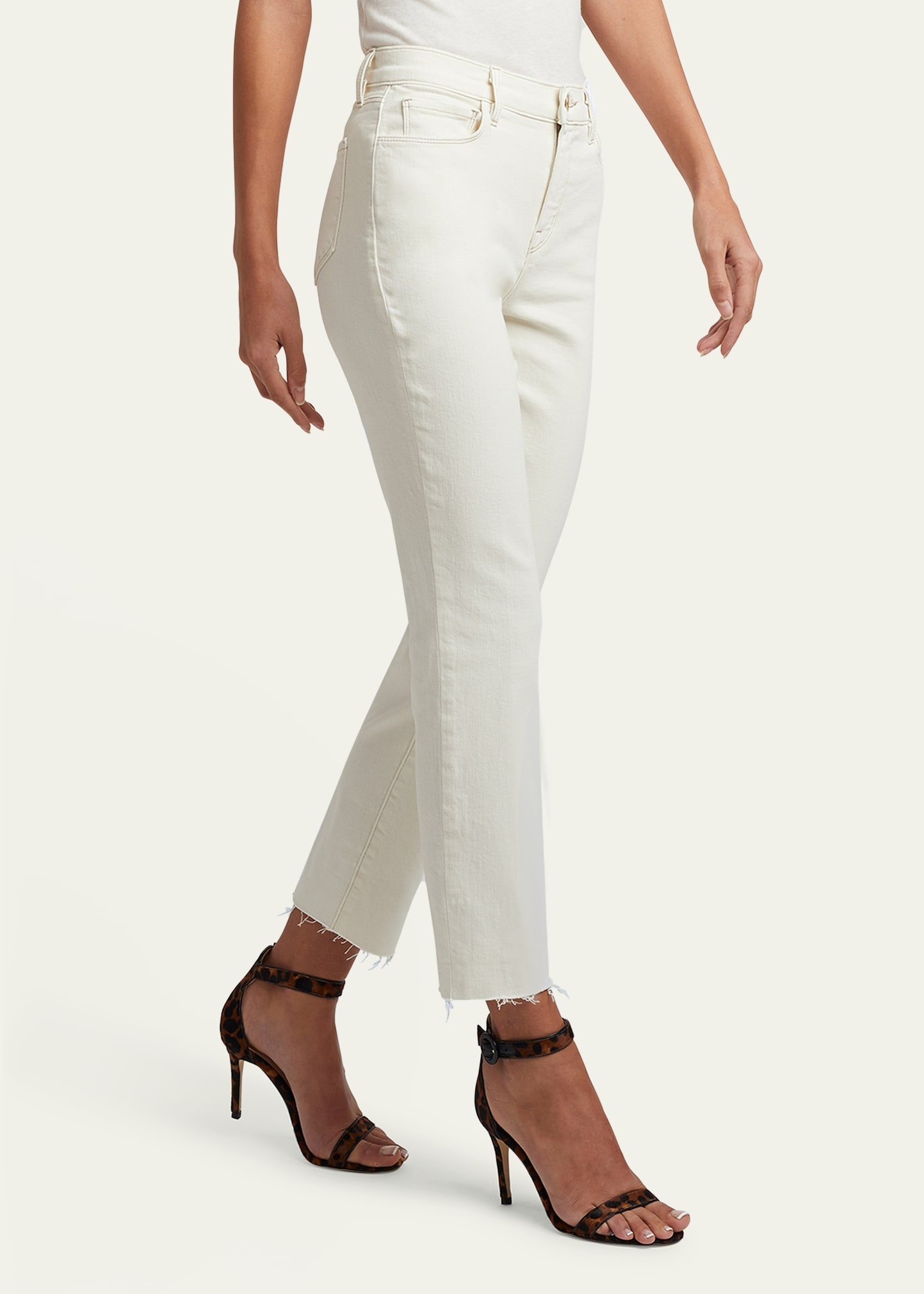 Sada High-Rise Crop Slim Jeans - 4