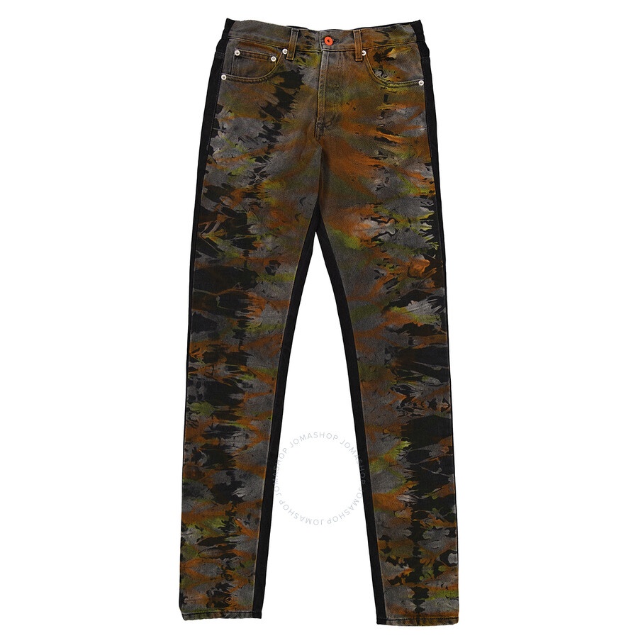 Heron Preston Men's Tie-dye Effect Straight Jeans - 1