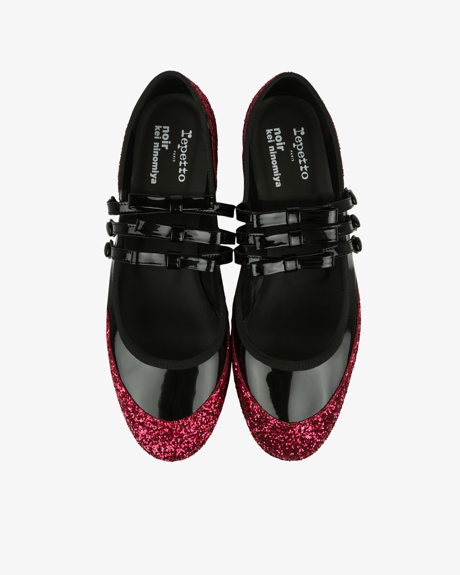 REPETTO x NOIR KEI NINOMIYA - Glitter platform Mary Janes - 2
