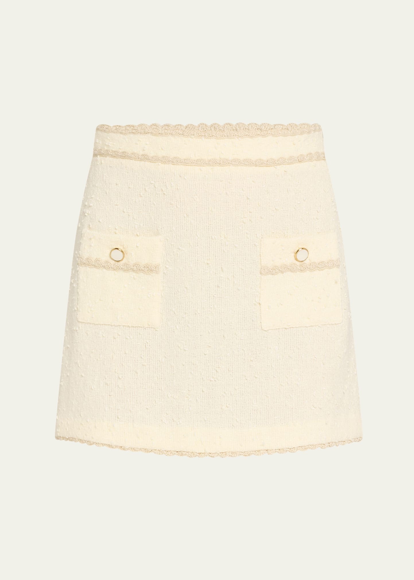 Leighton Boucle Mini Skirt - 1