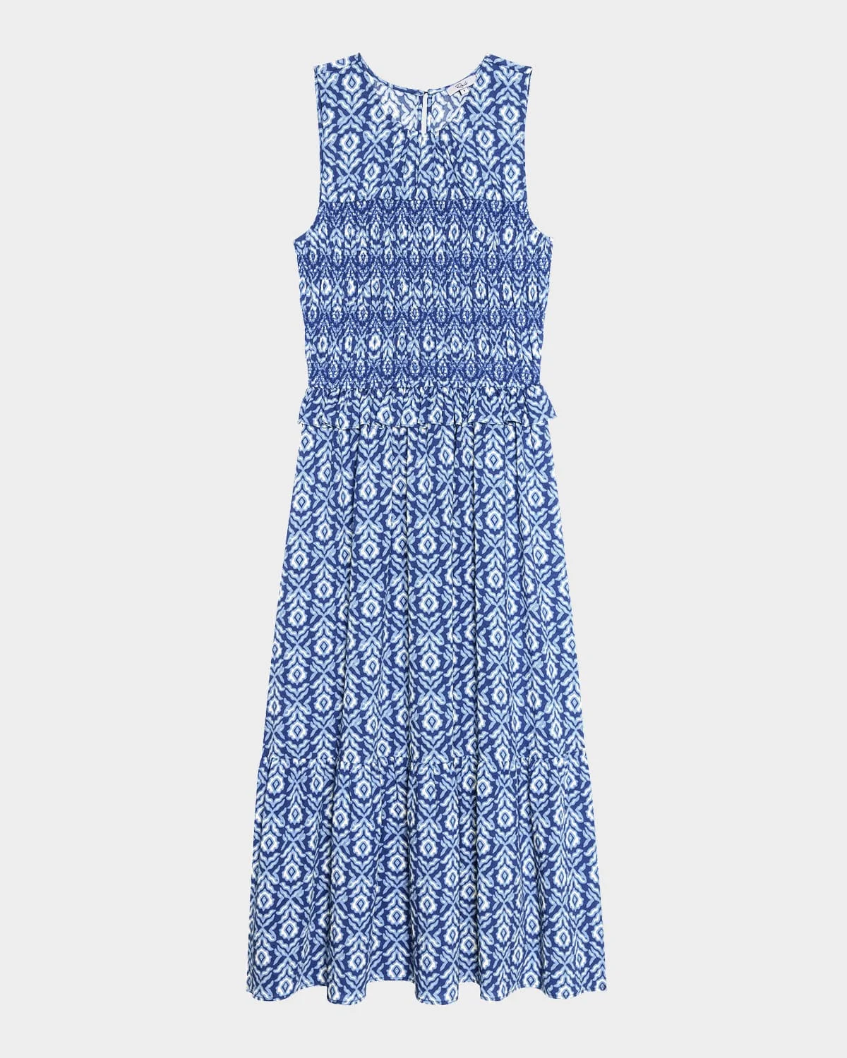 Rialto Smocked Ikat Tank Dress - 1