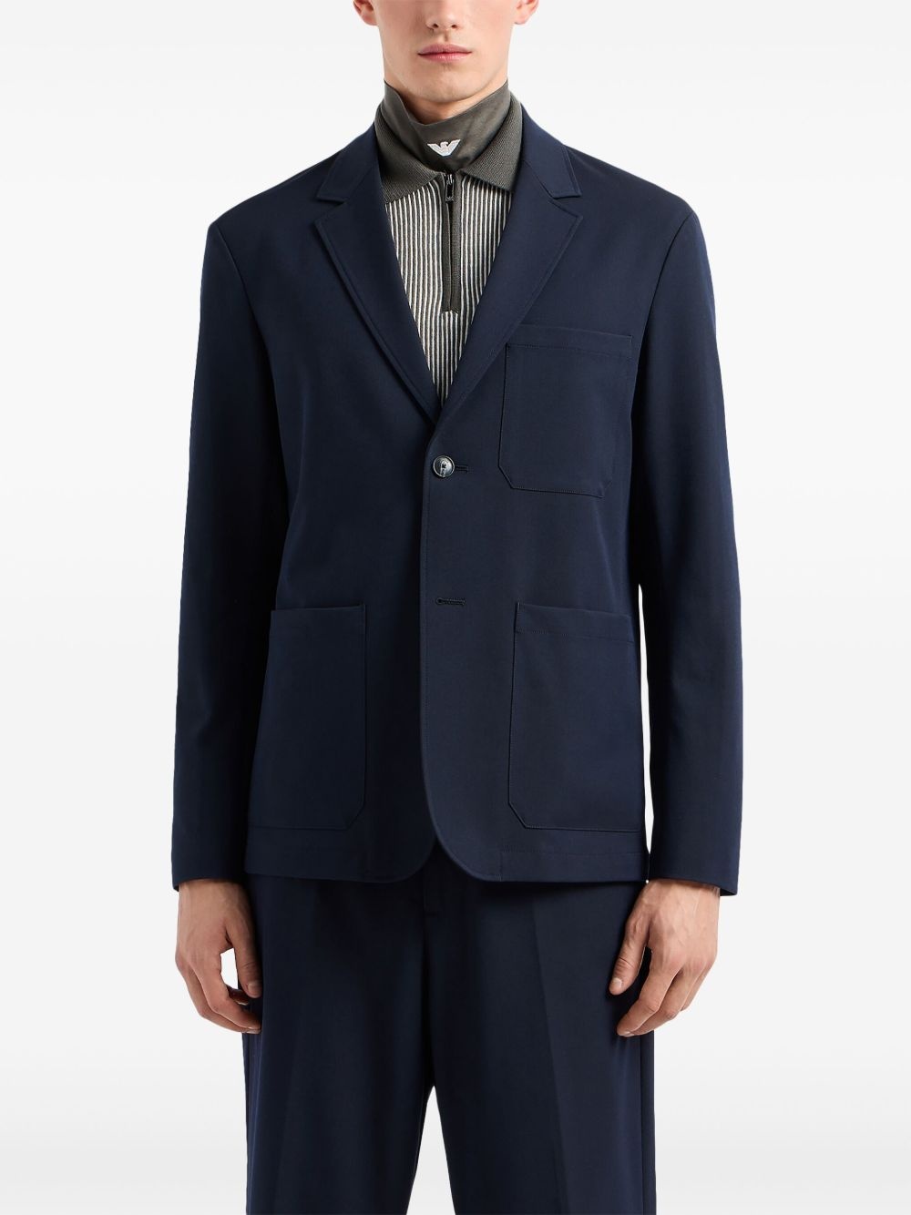 single-breasted blazer - 2