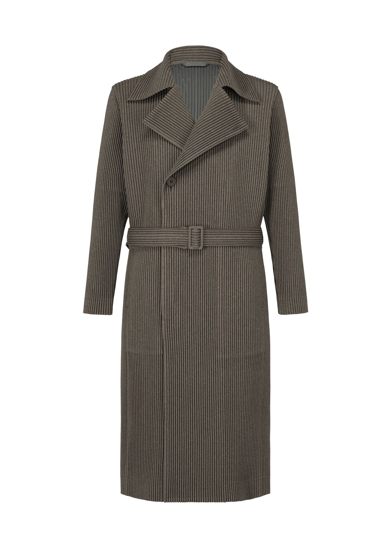 WOOL LIKE LIGHT COAT - 1
