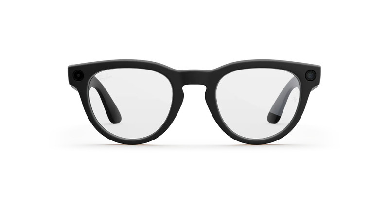 Ray-Ban Meta Headliner (Gen 2) Matte Black Clear Lenses 1