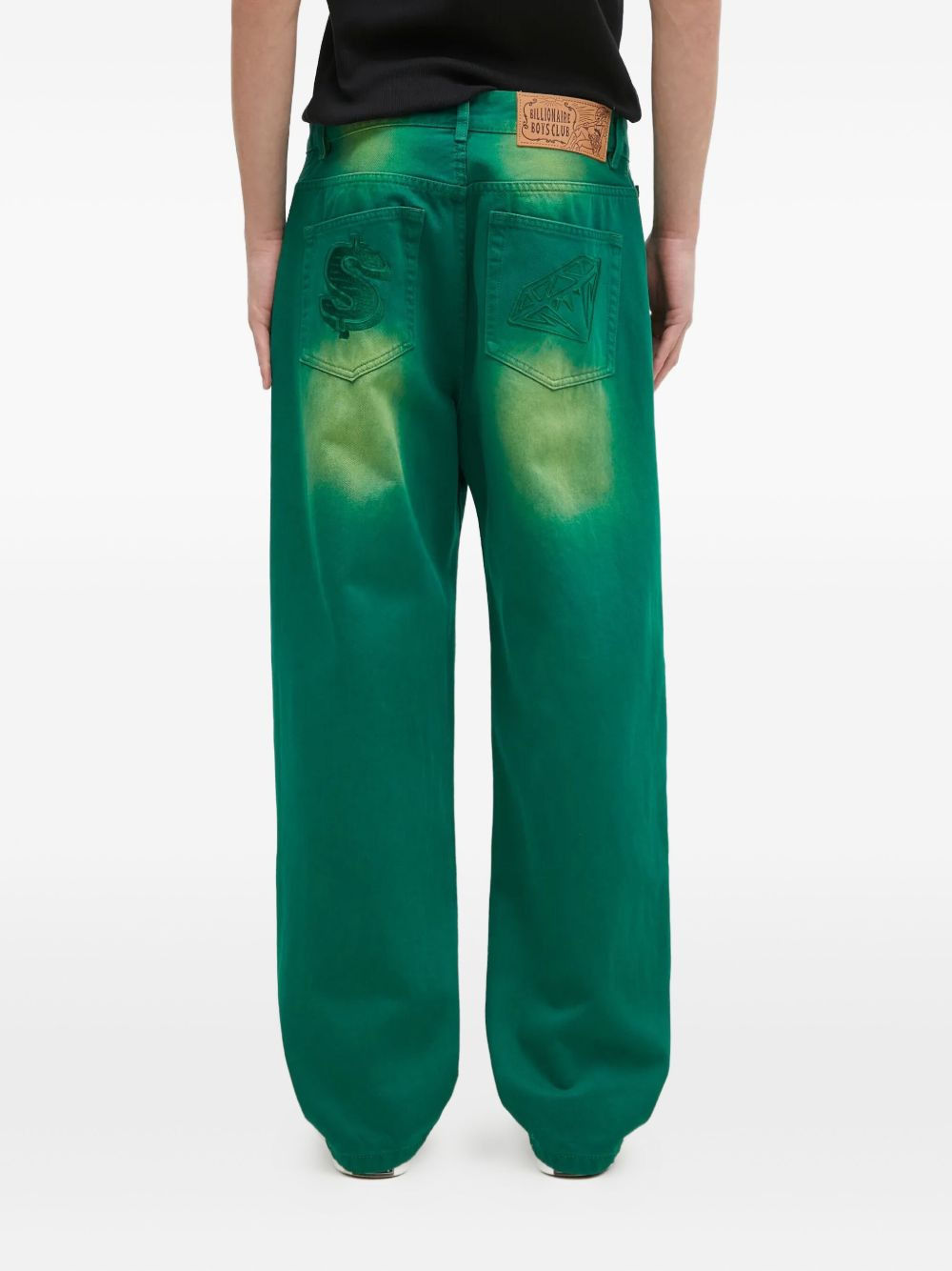 garment-dyed jeans - 2