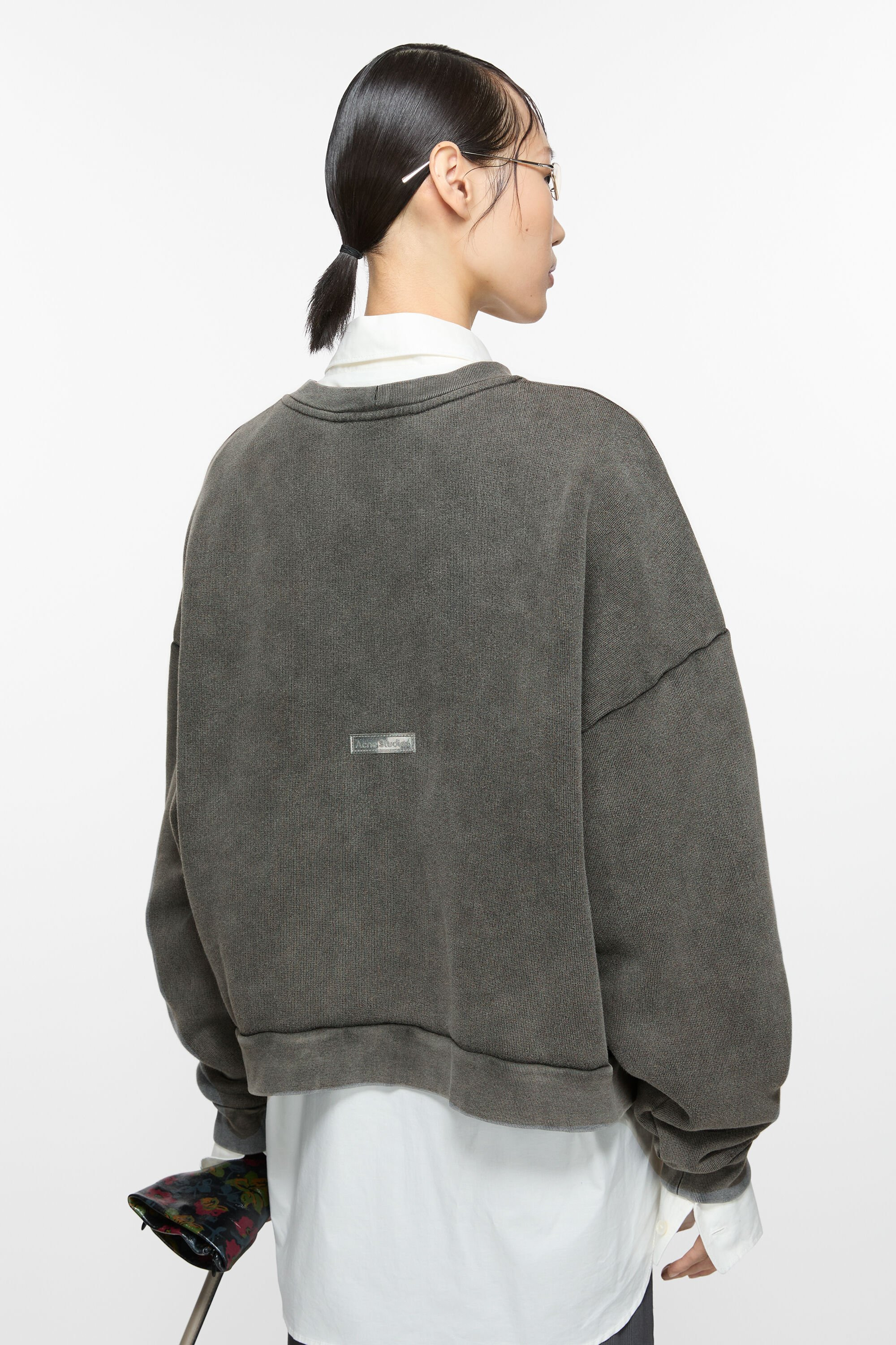Sweater logo patch - Faded black - 3