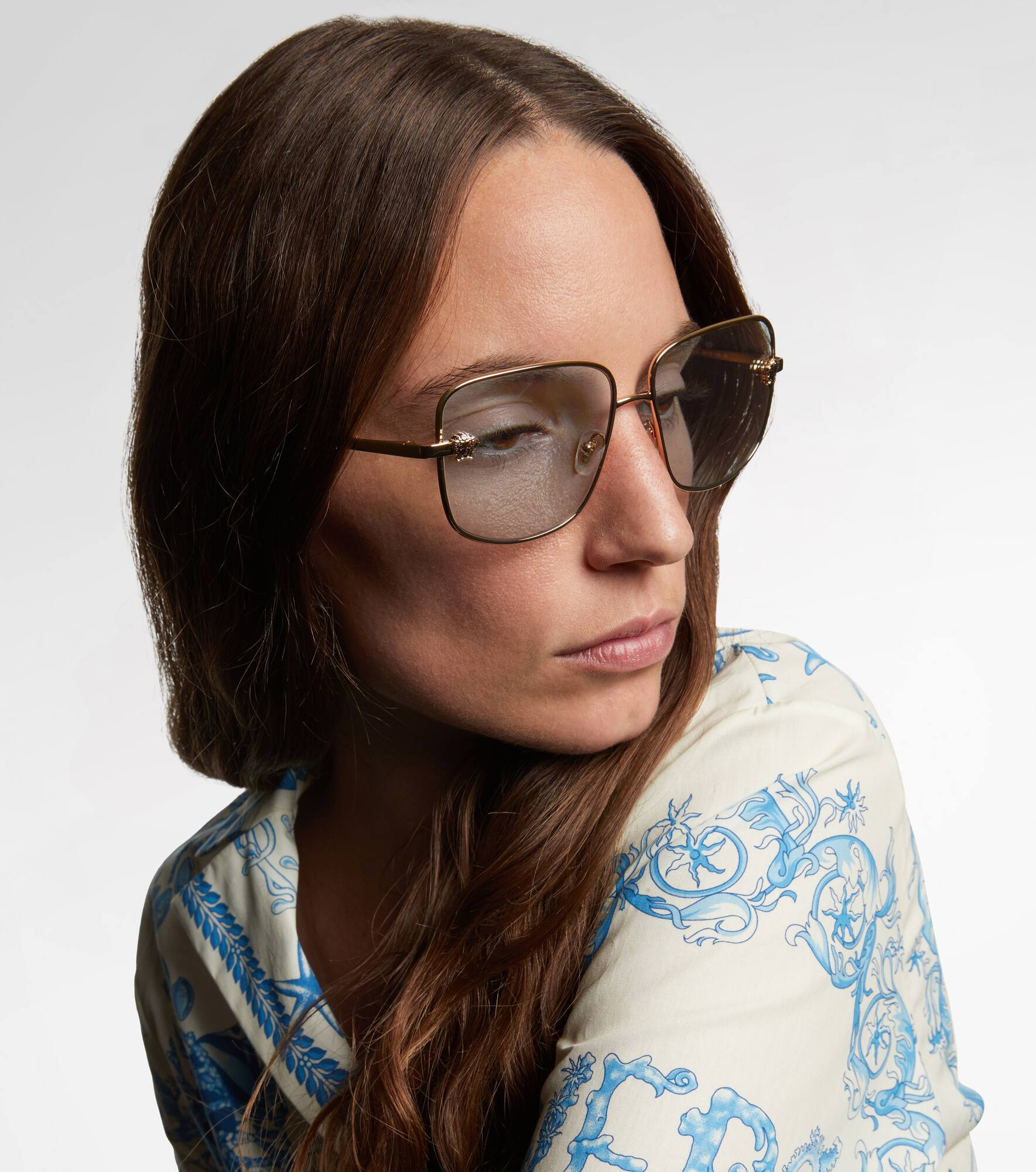 Medusa square sunglasses - 6