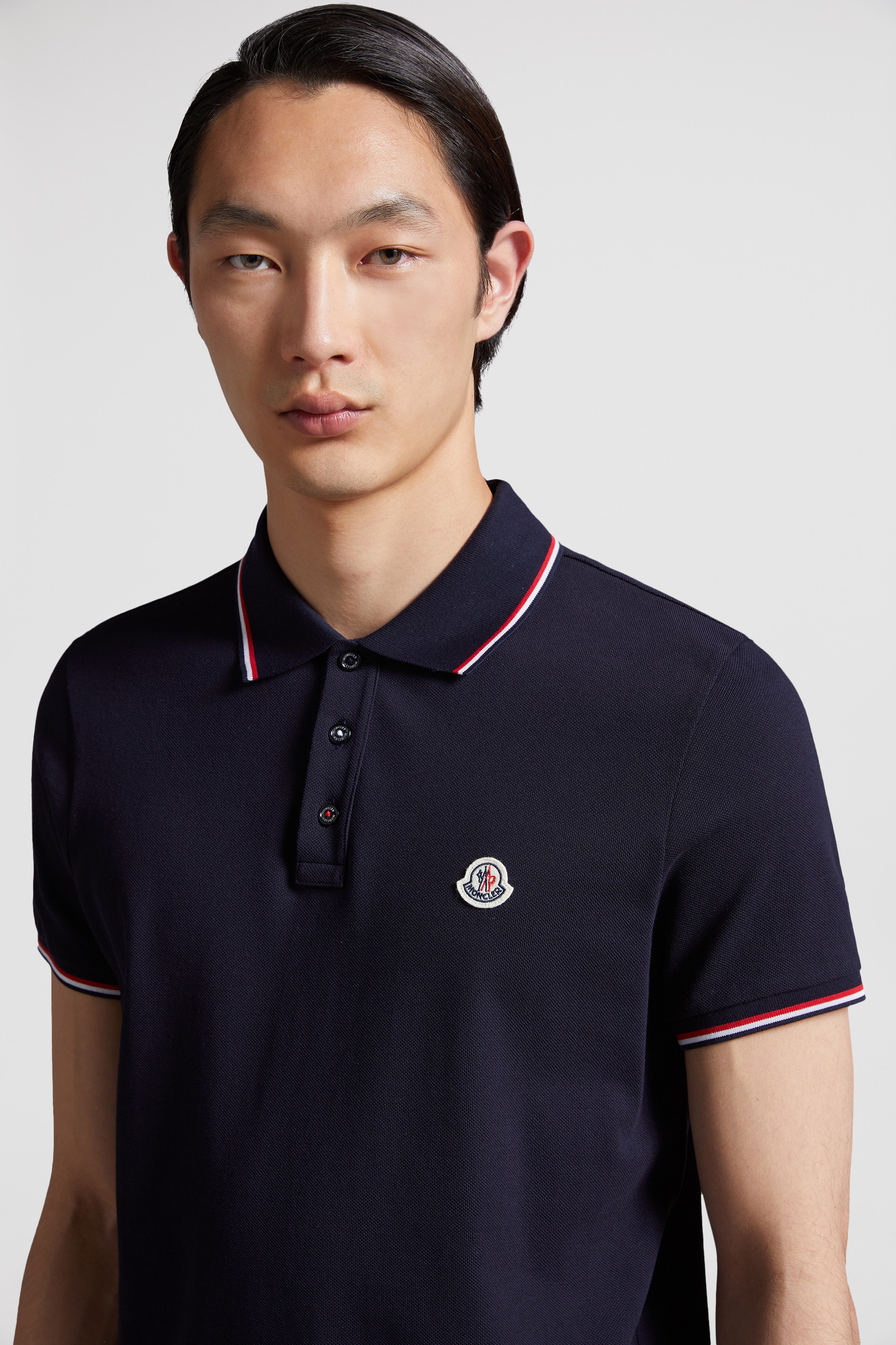 Tricolor-Trimmed Cotton Piquet Polo Shirt - 4