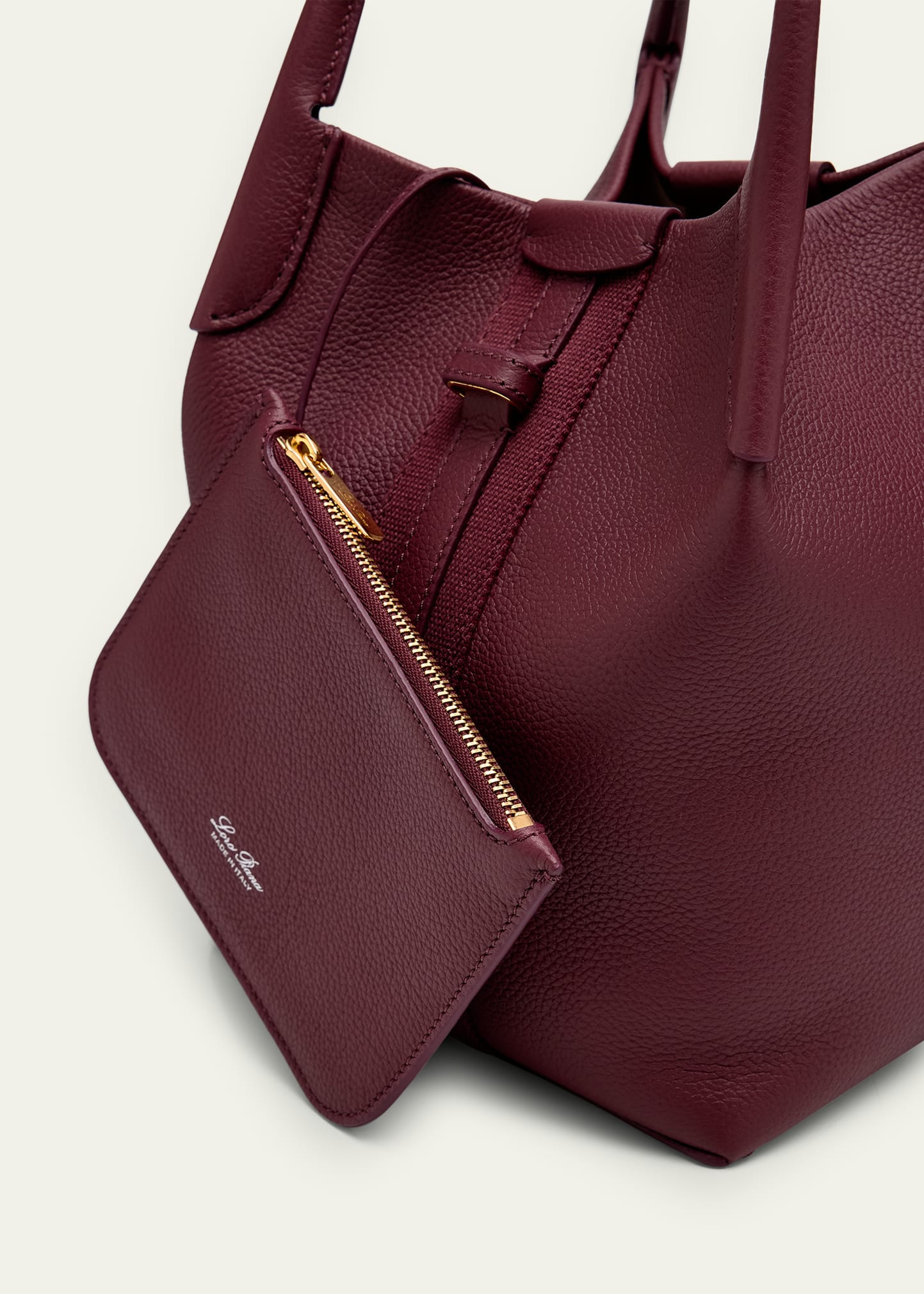 Bale Small Leather Top-Handle Bag - 5