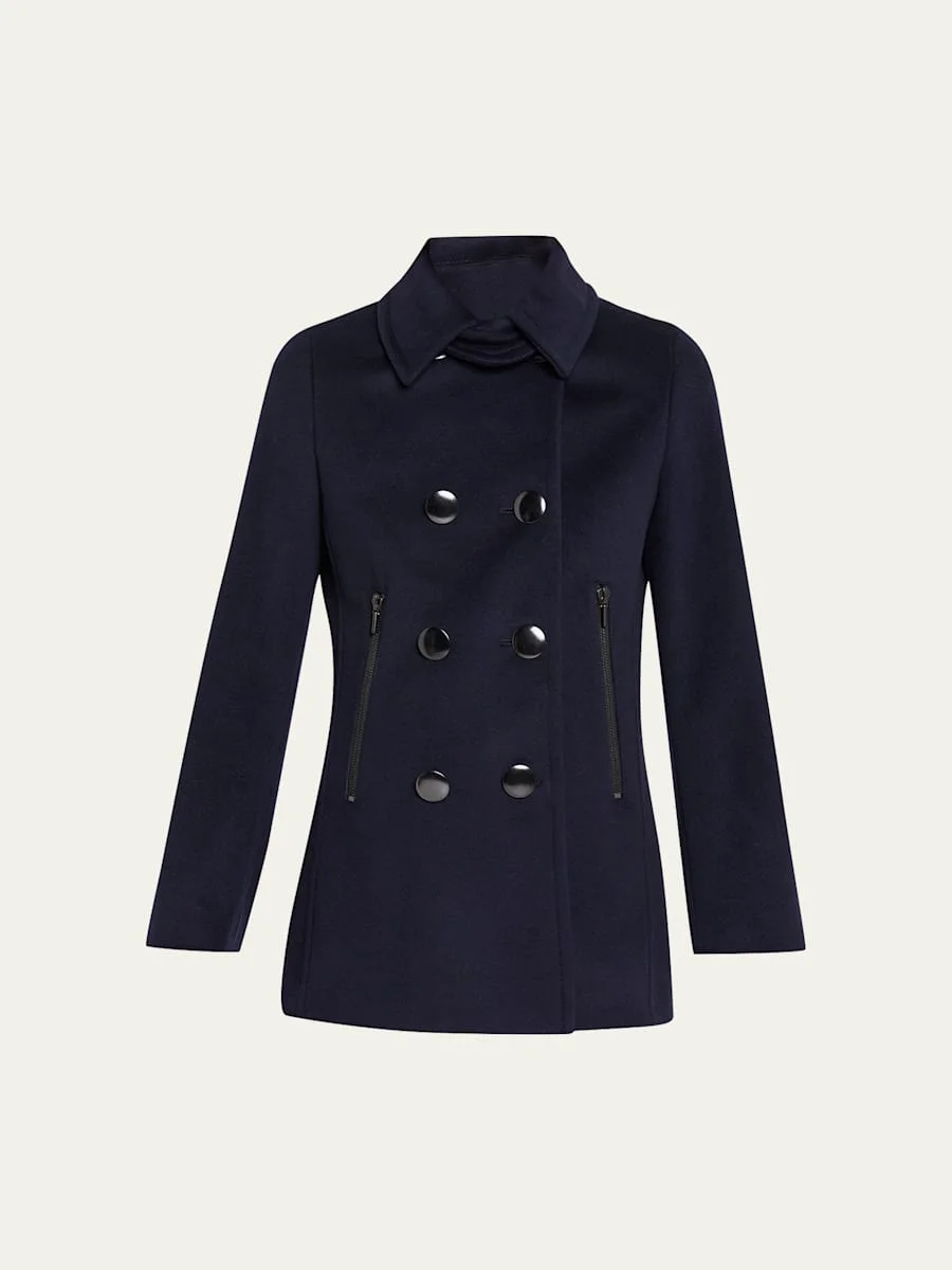 Cashmere and Wool-Blend Top Coat - 1