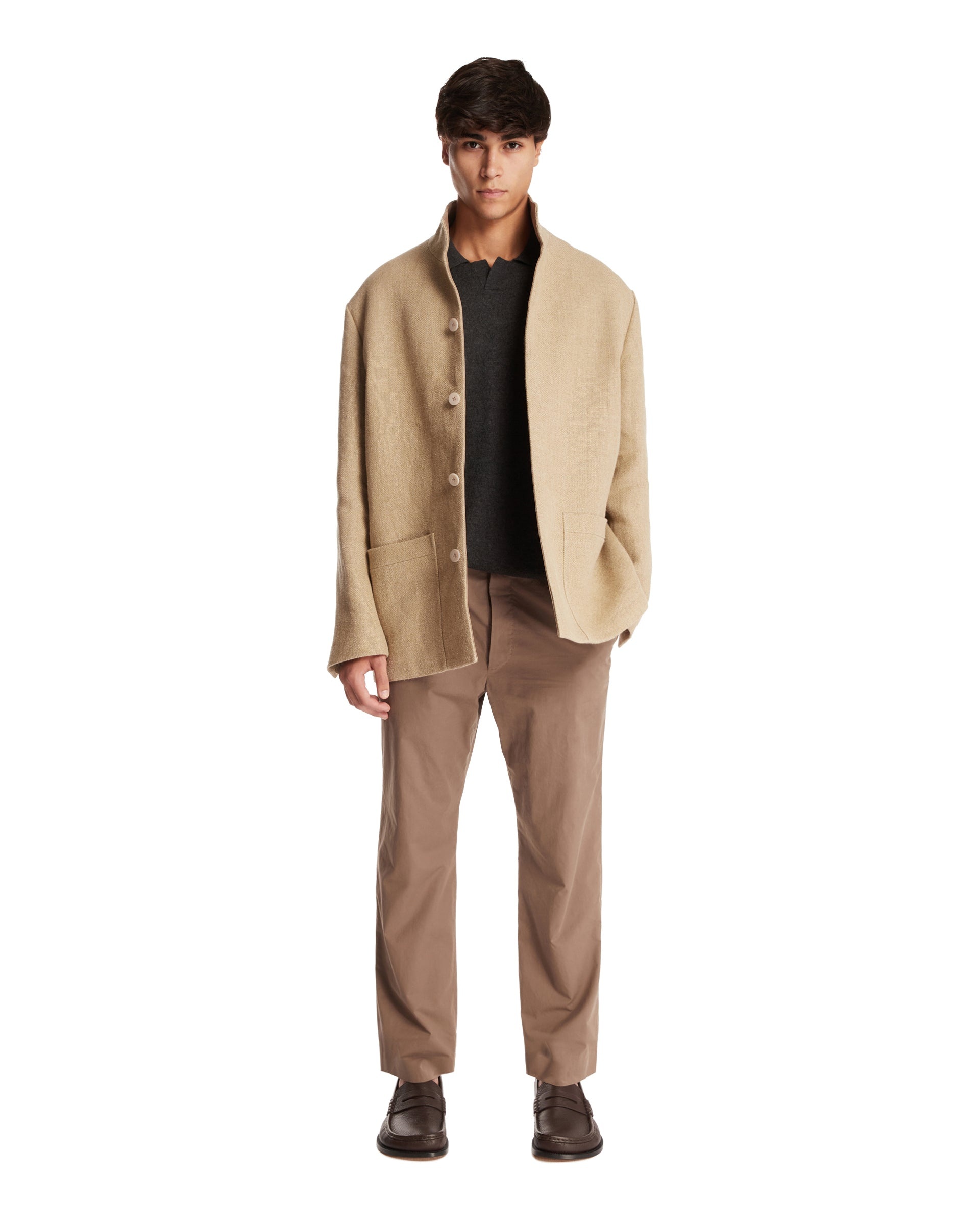 Gray Isao Cashmere - 2