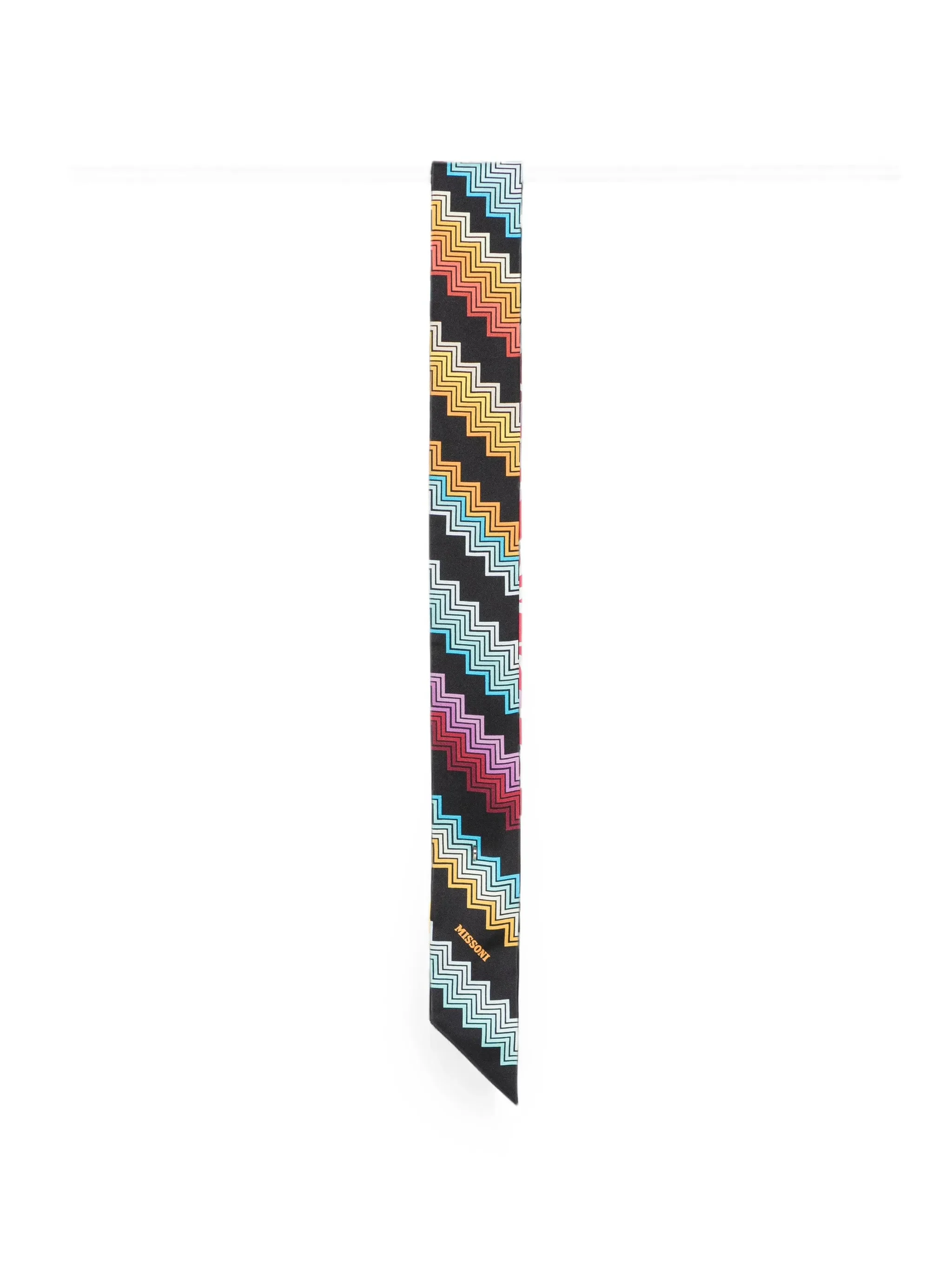 Missoni Zigzag-print Skinny Scarf - 1