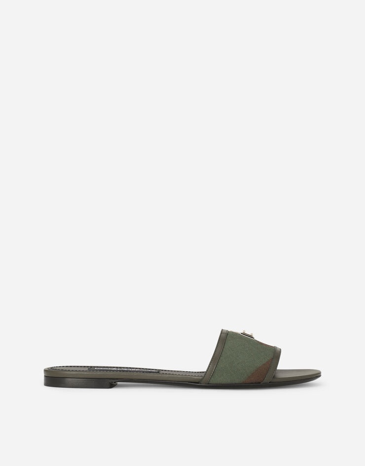 Camouflage patchwork sliders - 1