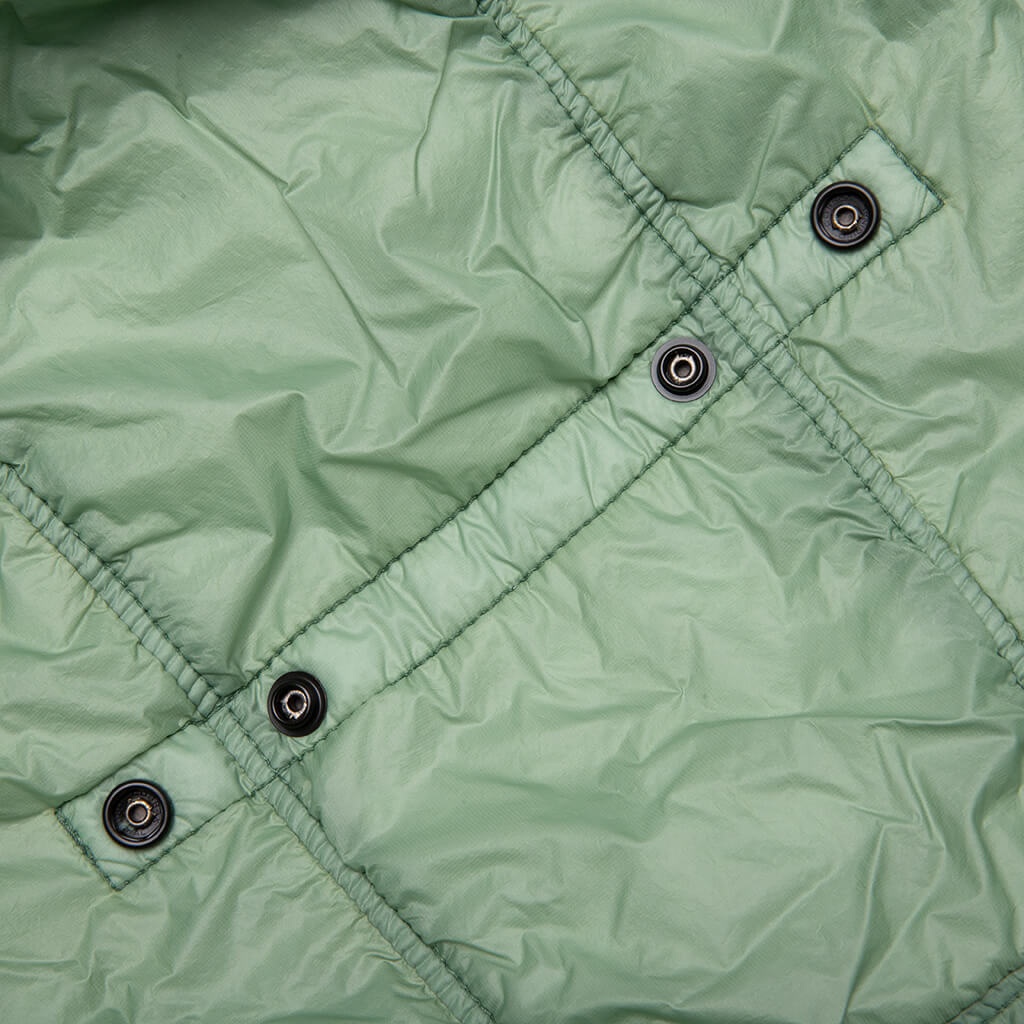 PACKABLE HOODED JACKET - SAGE - 5