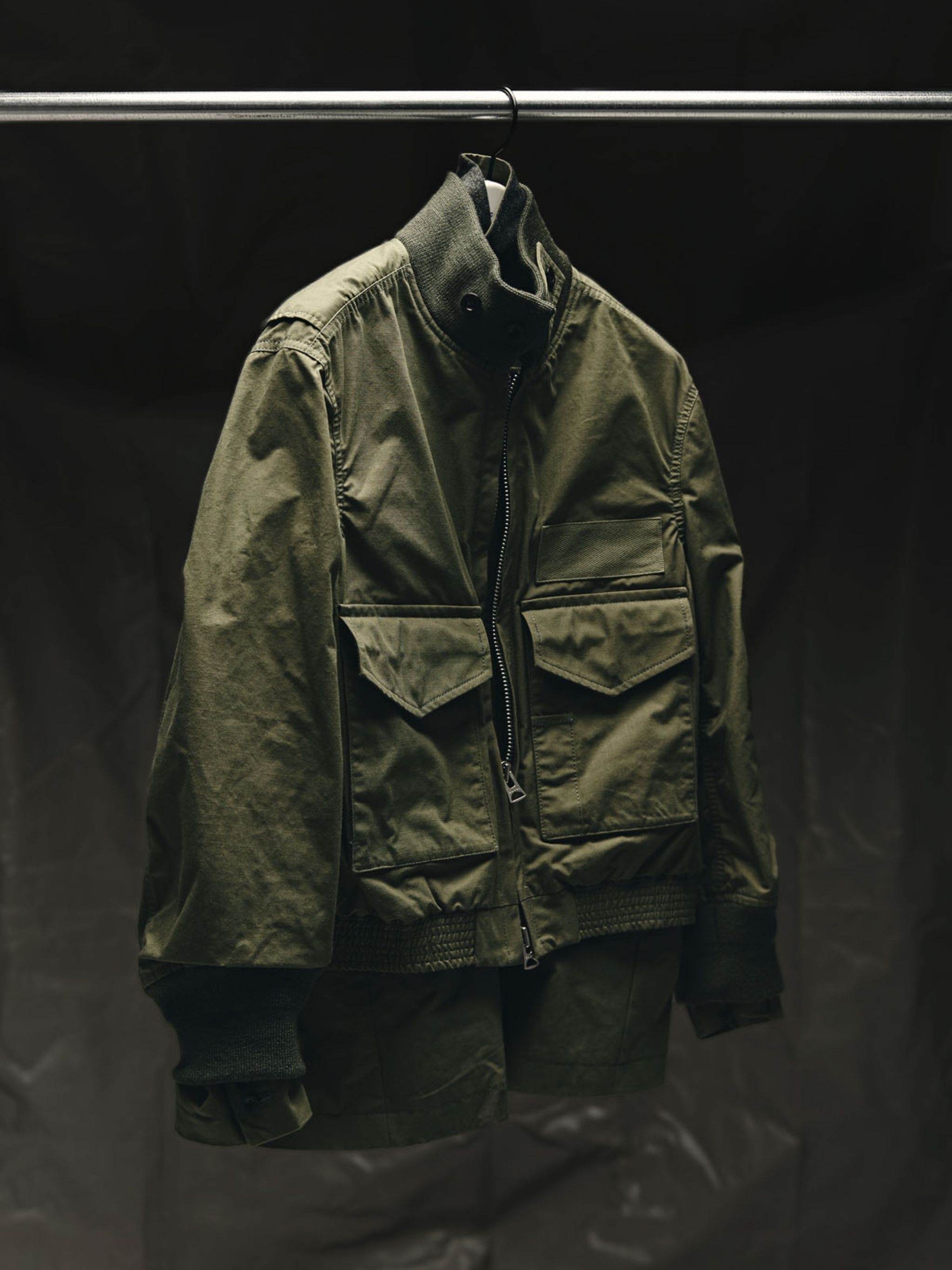 sacai Rip Stop Jacket | REVERSIBLE