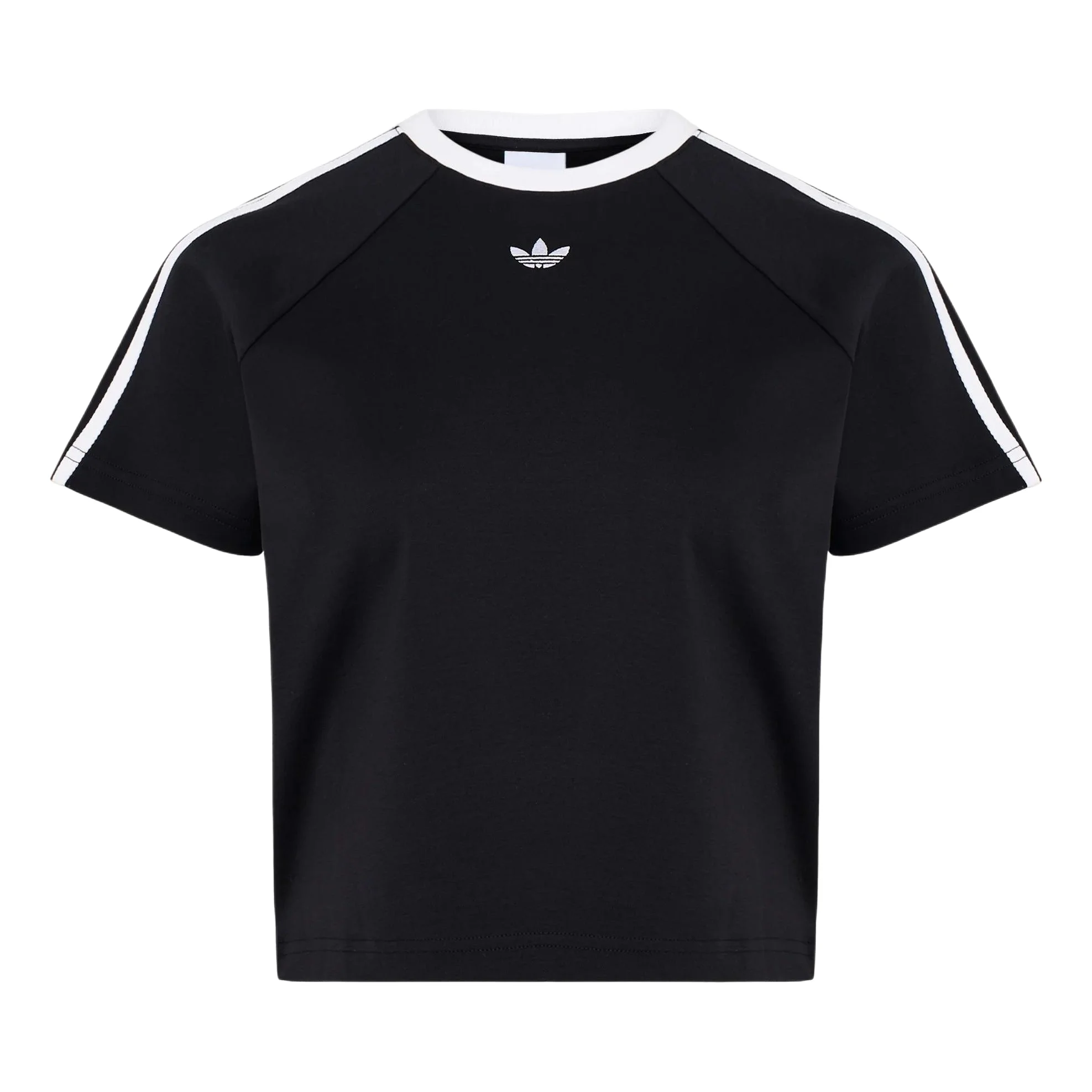 (WMNS) adidas Cali Baby T-Shirt Asia Sizing 'Black' KT7794 - 1