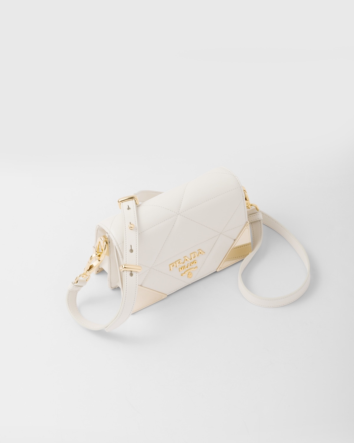 Quilted nappa leather shoulder bag - 3
