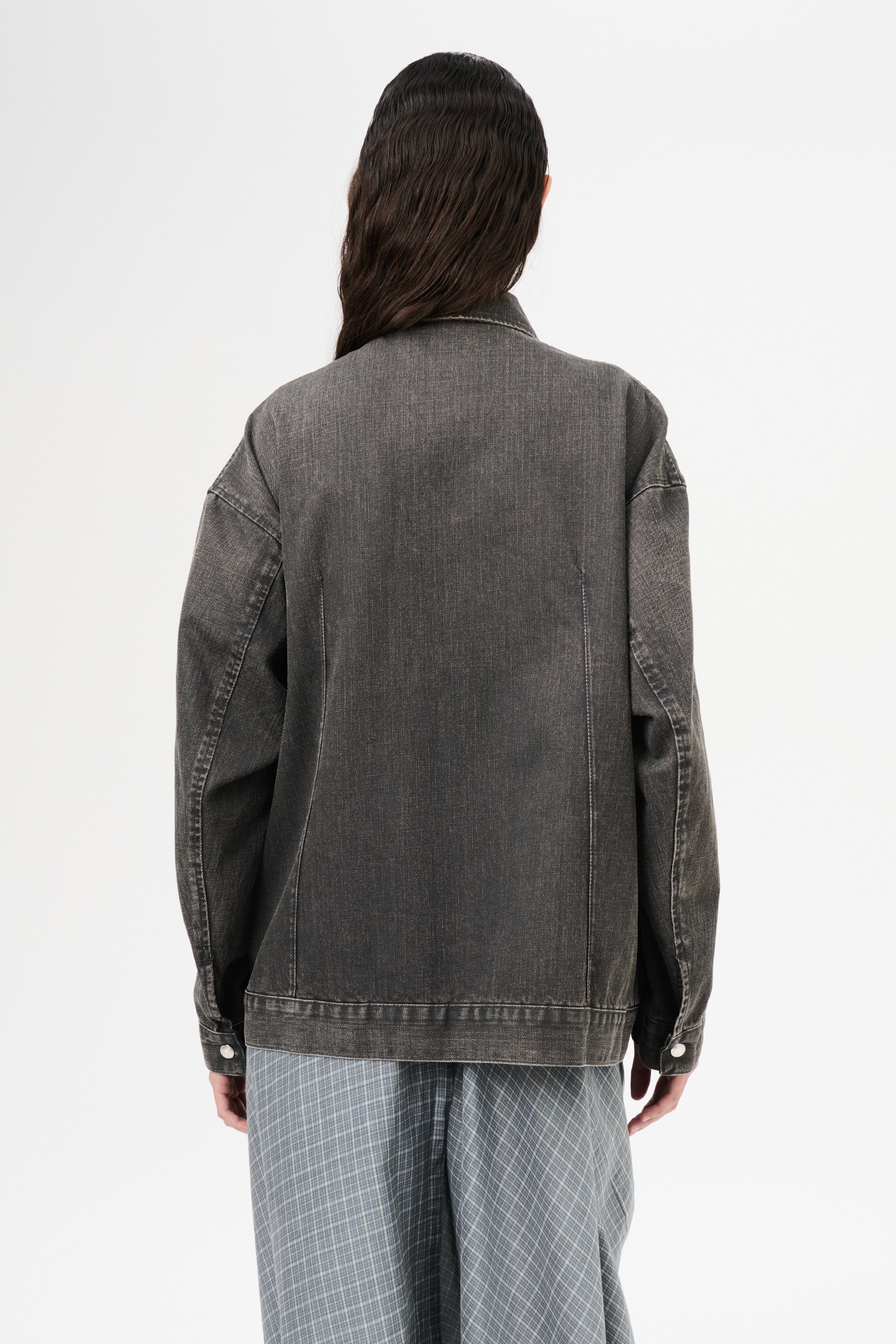 Draft Jacket Black Coated Wash - 5