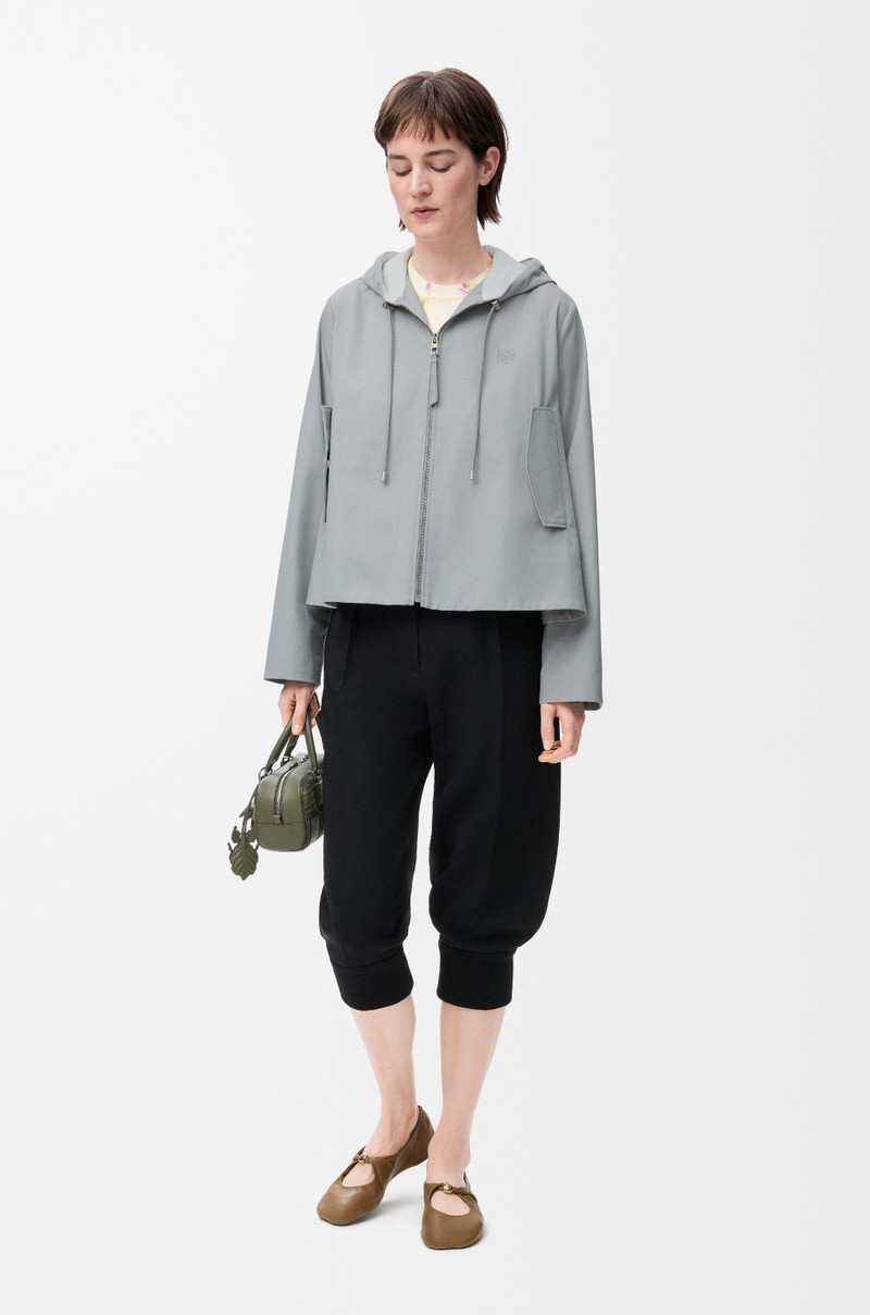 Loewe Hooded jacket in cotton outlook