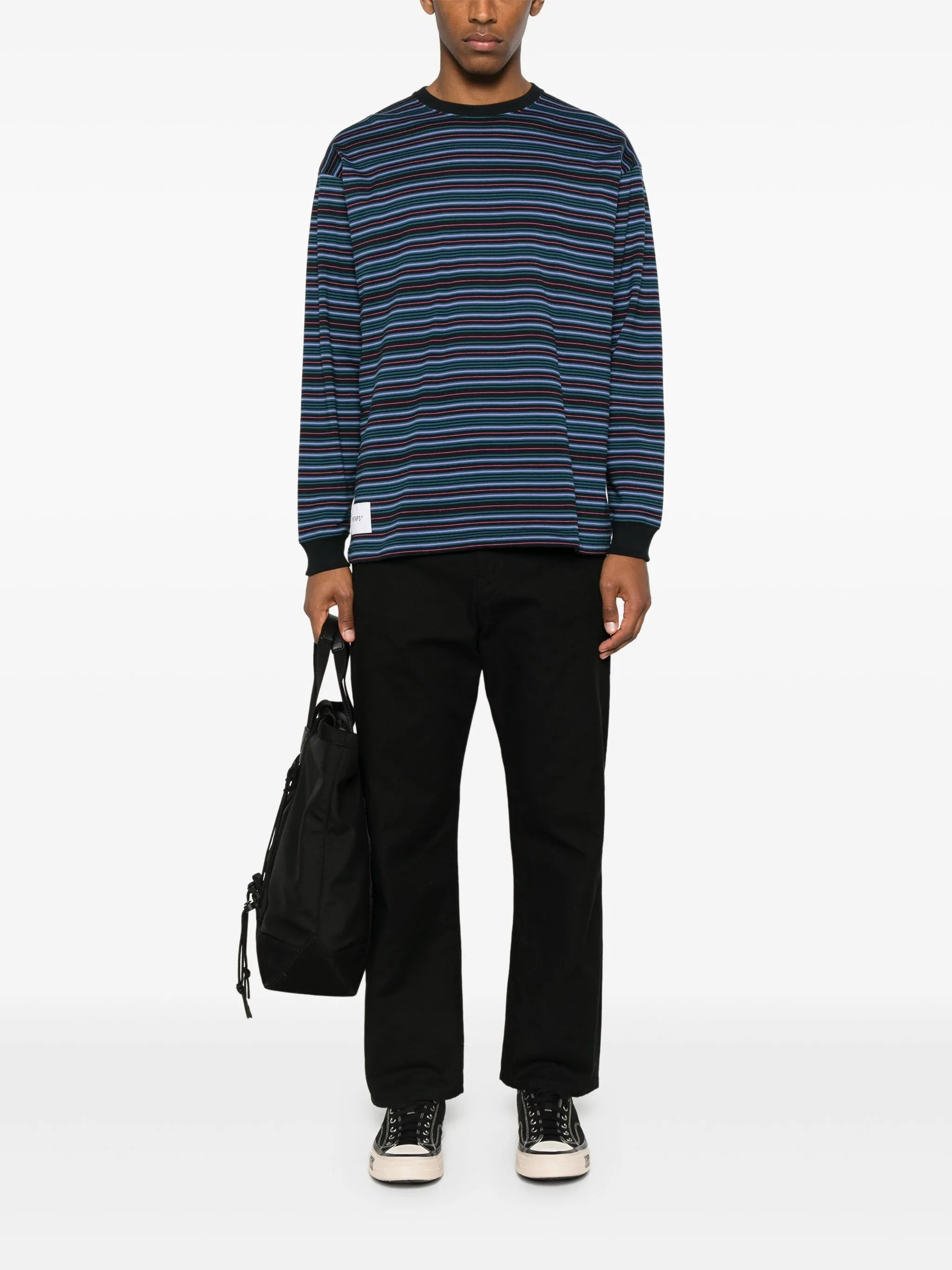 striped T-shirt - 2