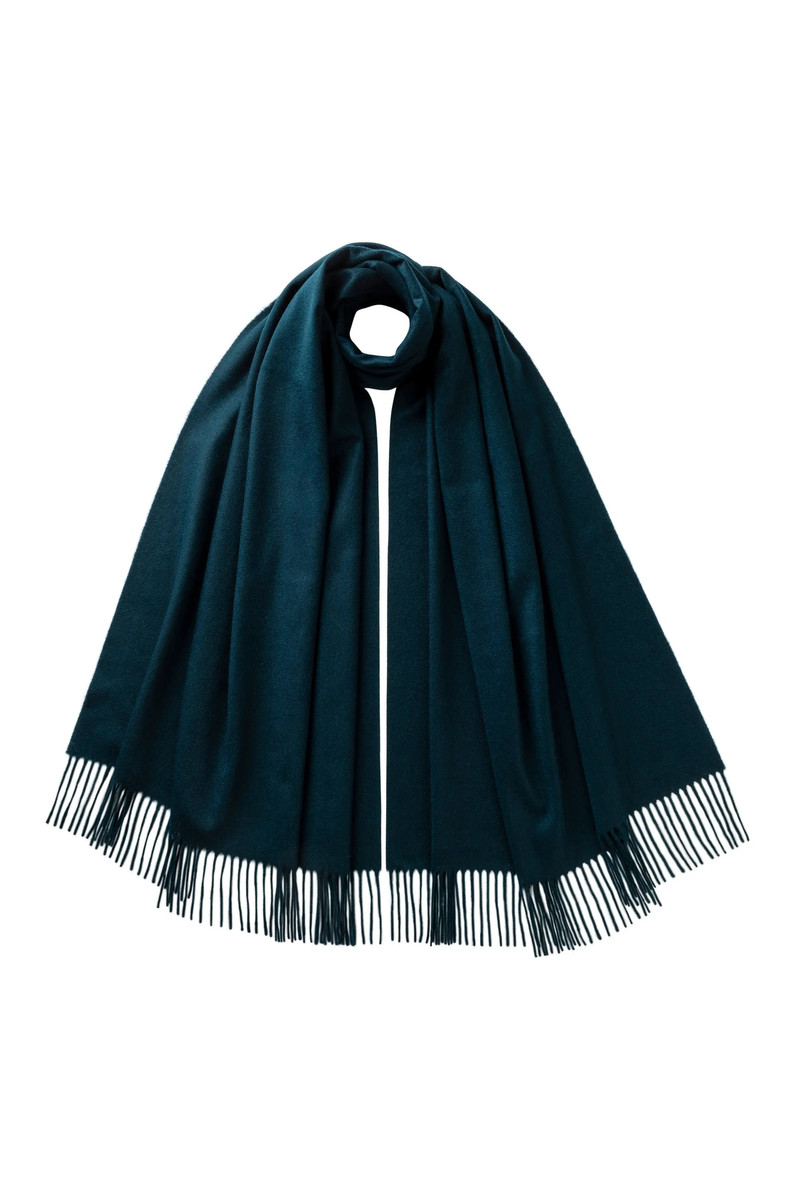 Green Cashmere Stole 1