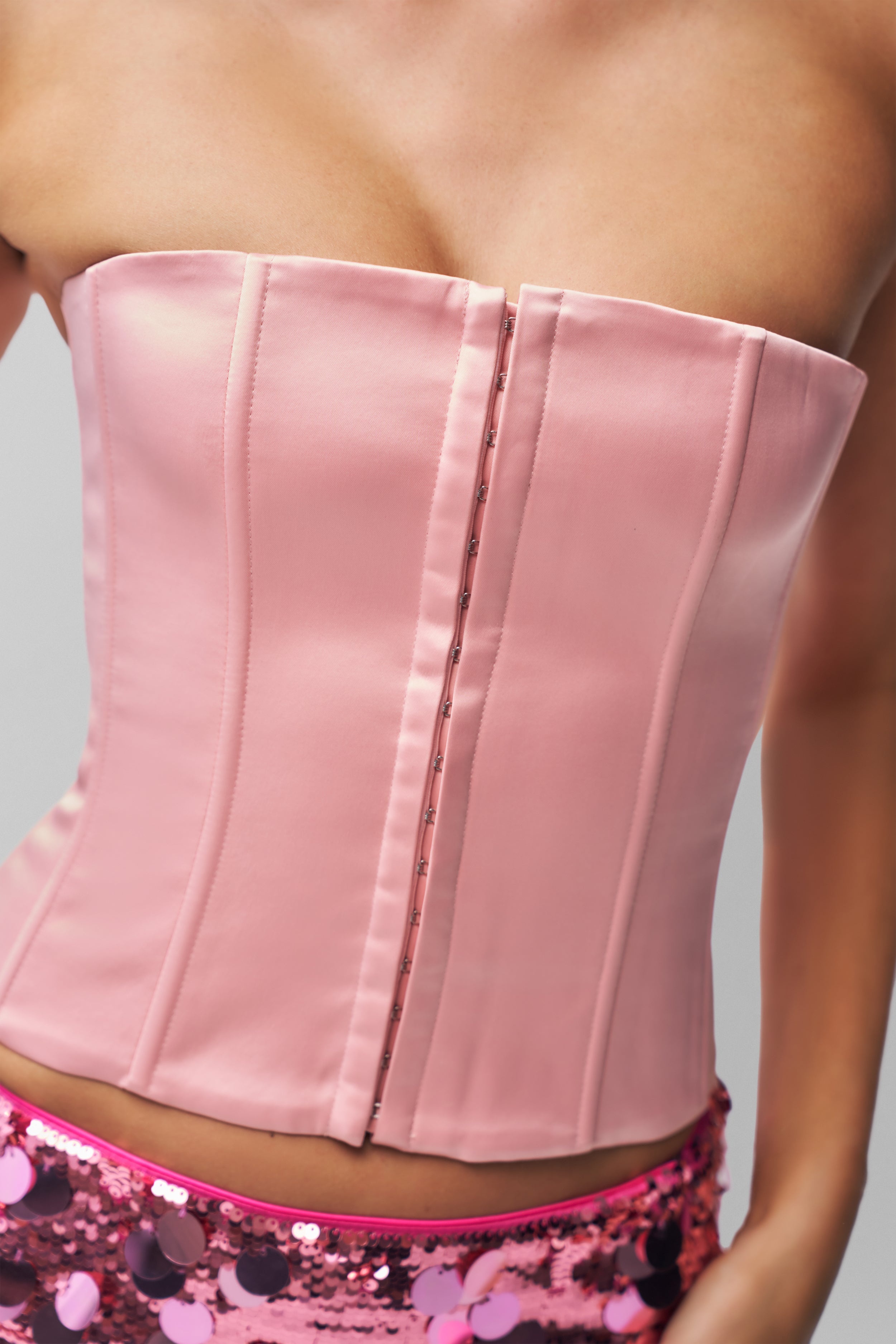 SATIN CORSET - 5