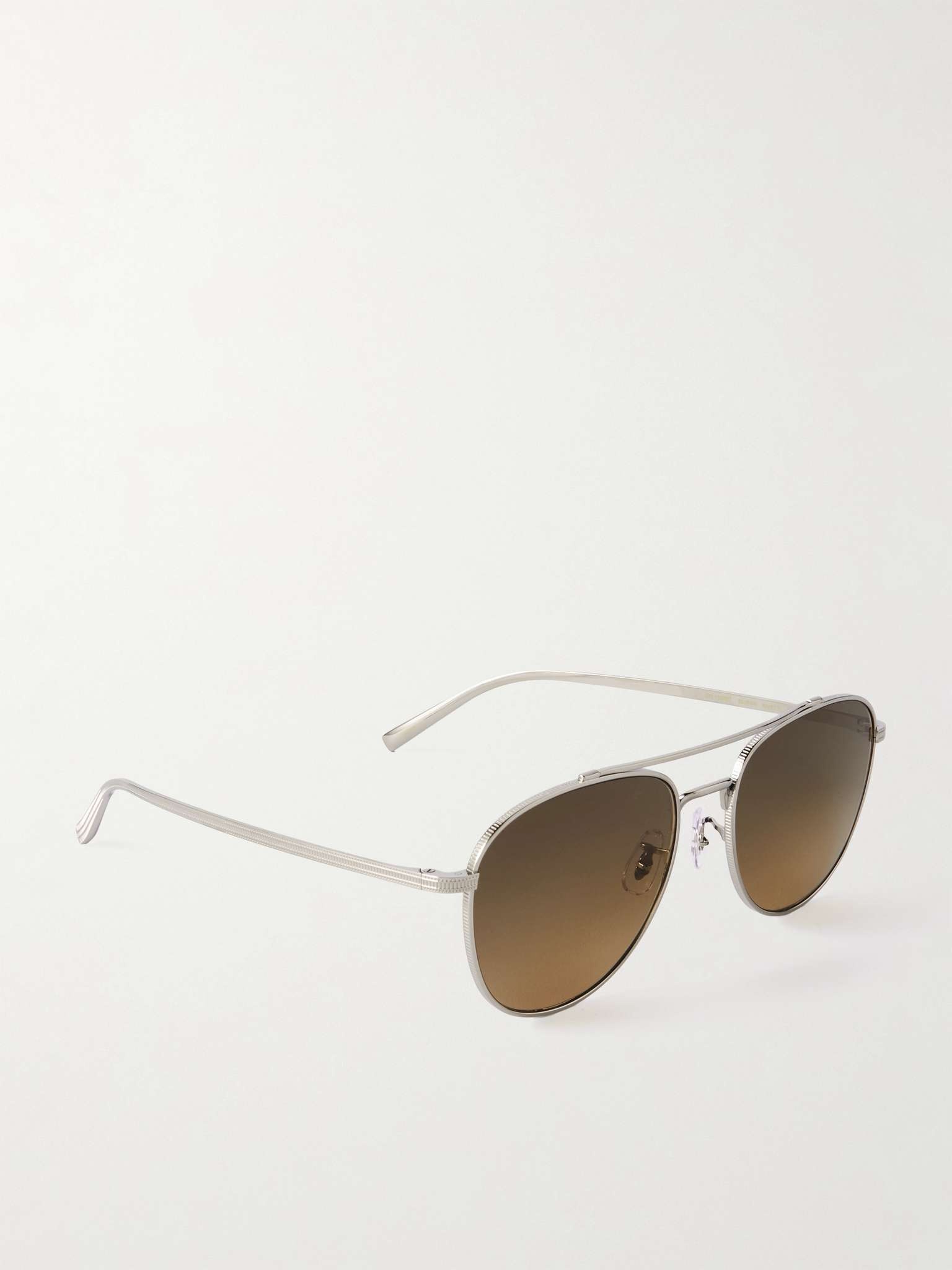 Rivetti Aviator-Style Titanium Sunglasses - 3