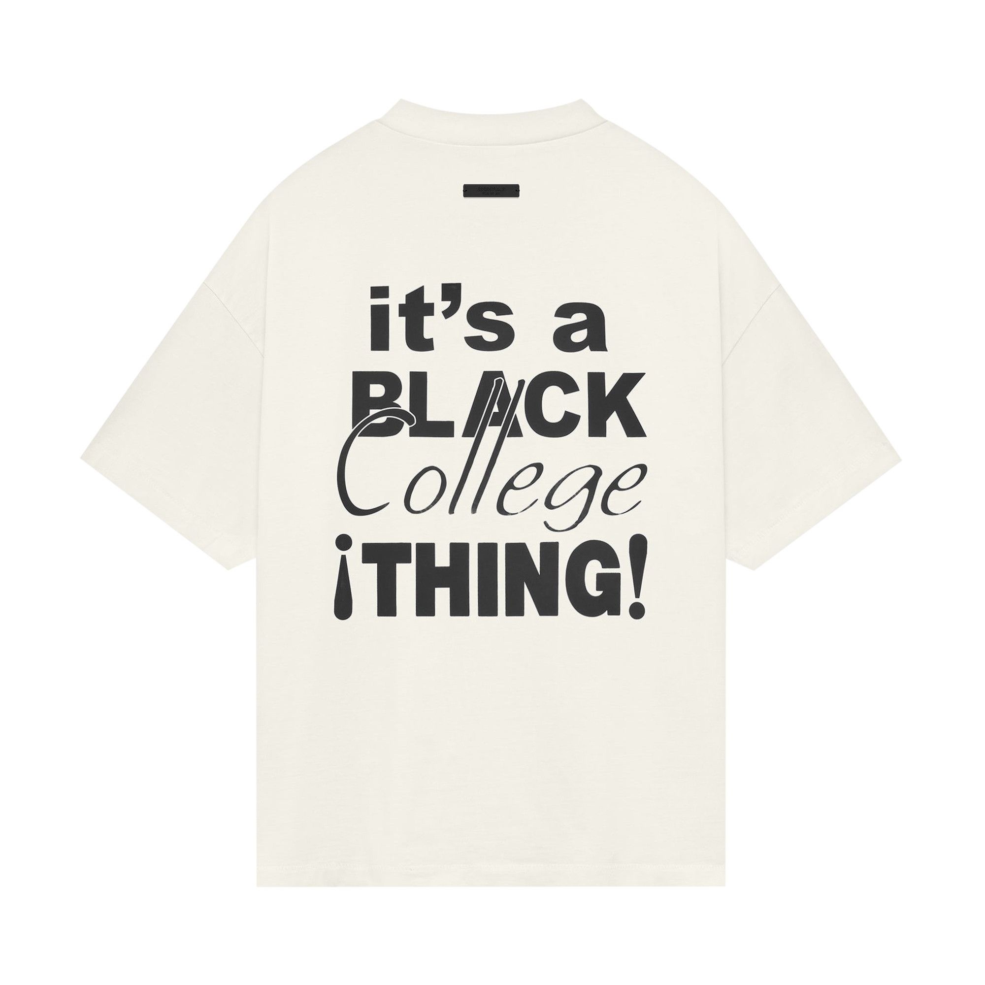 Fear of God Essentials It's A Black College Thing Tee 'Shell' - 2