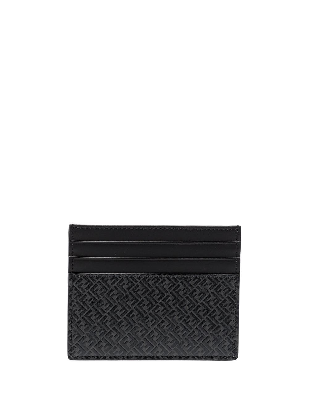 FENDI BLACK CARD HOLDER - 1