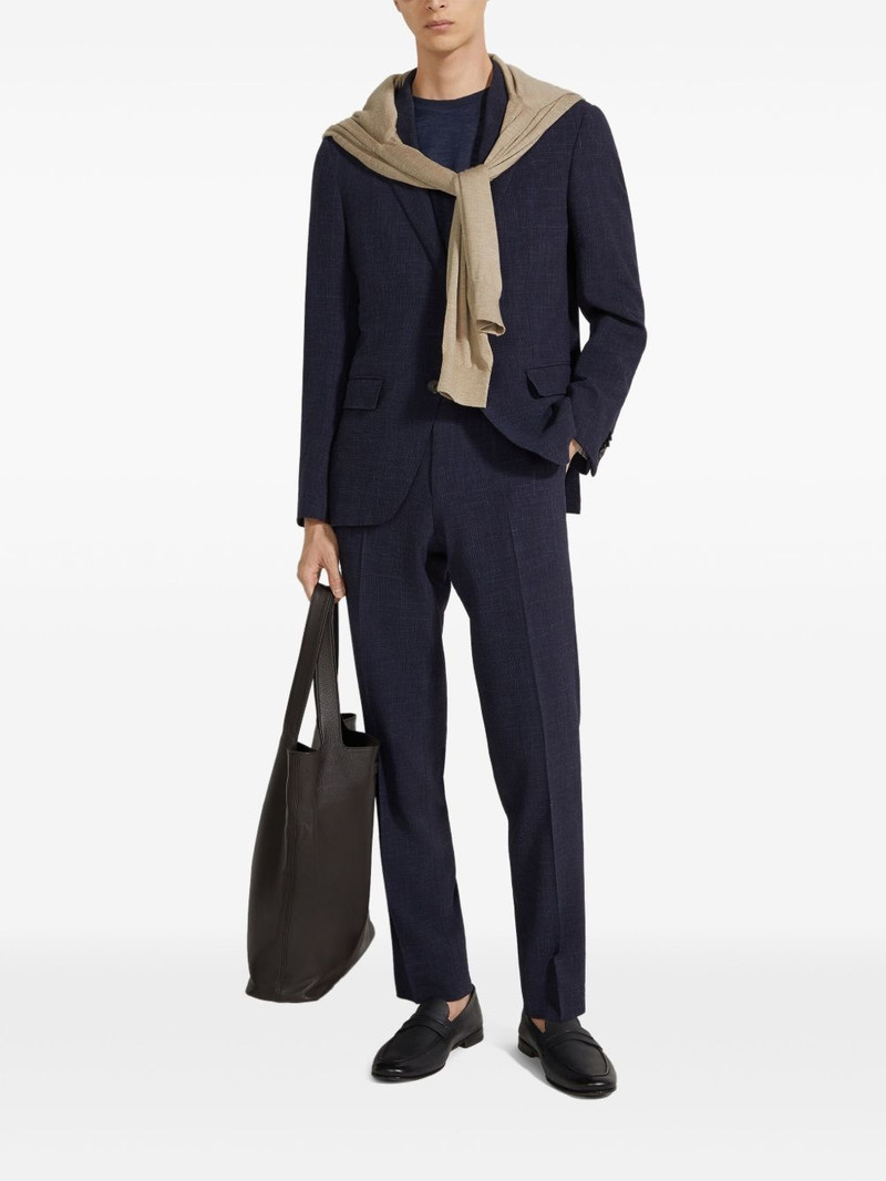 ZEGNA Trofeo seersucker blazer outlook