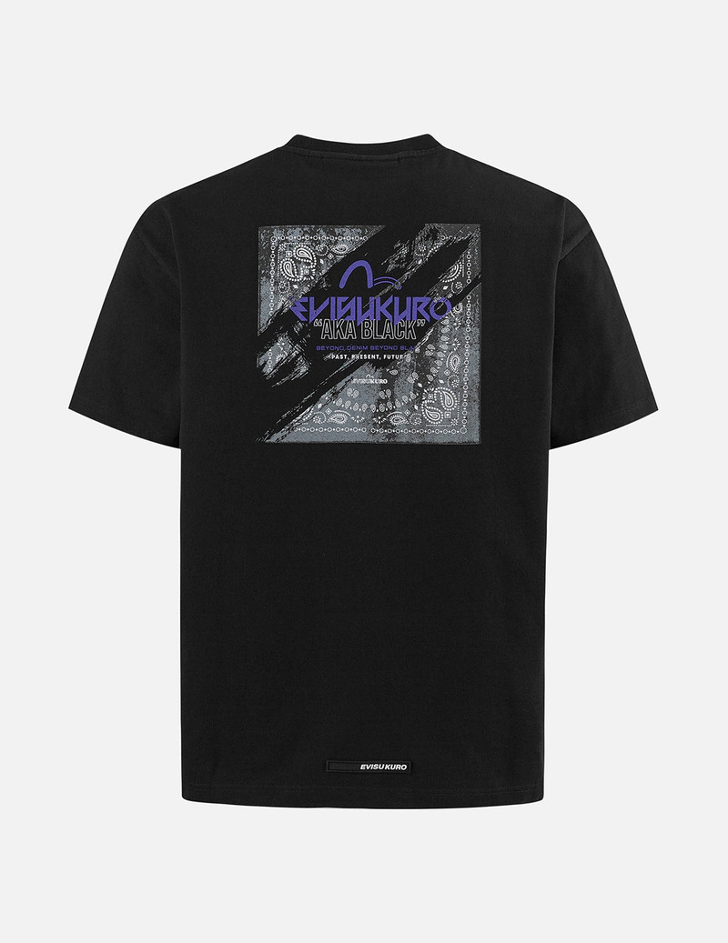 Deconstructed Paisley Print Regular Fit T-shirt 1
