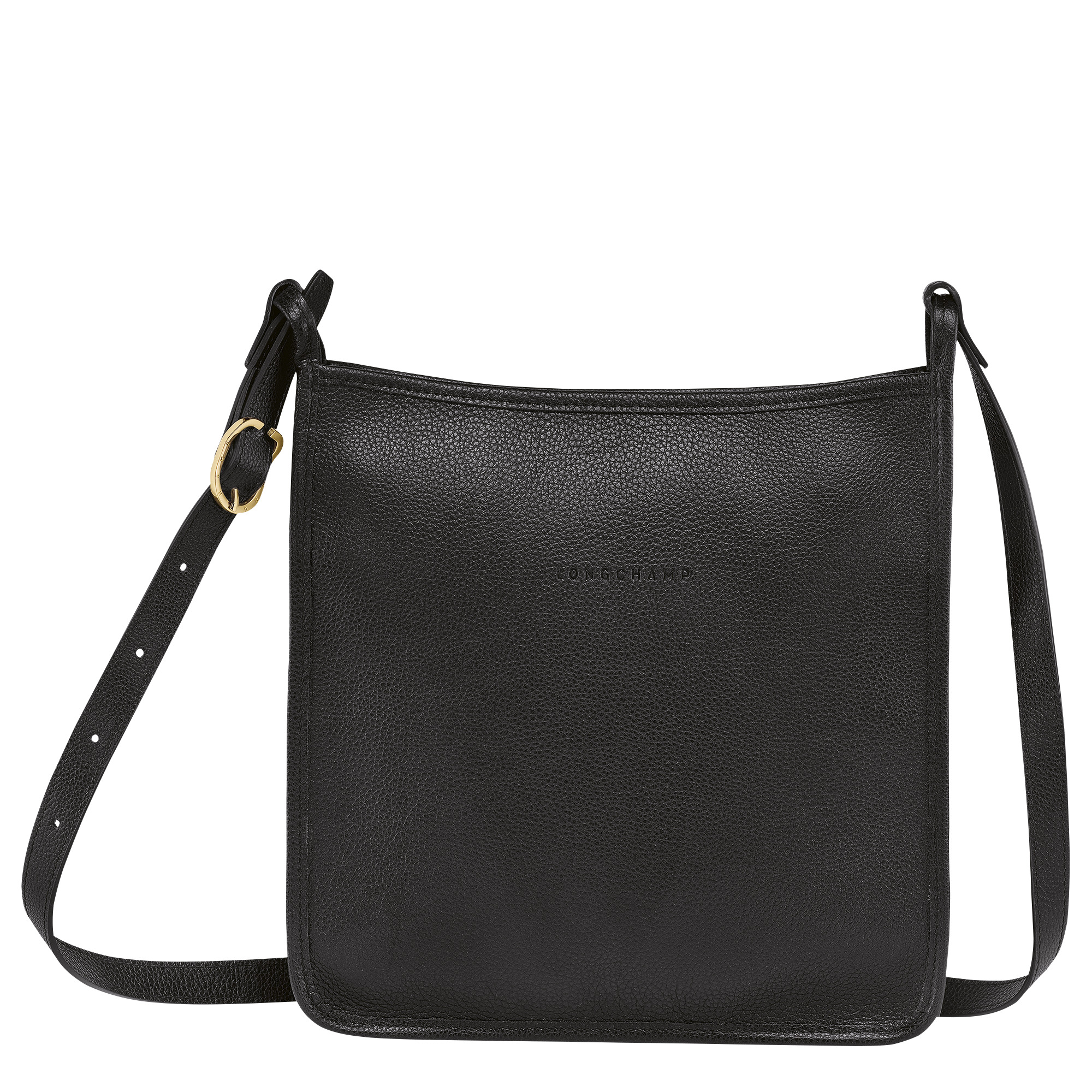 Le Foulonné M Crossbody bag Black - Leather - 1
