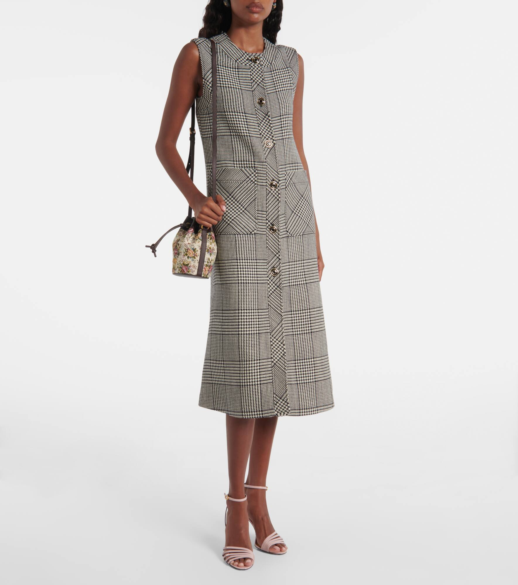 Mossi virgin wool midi dress - 2