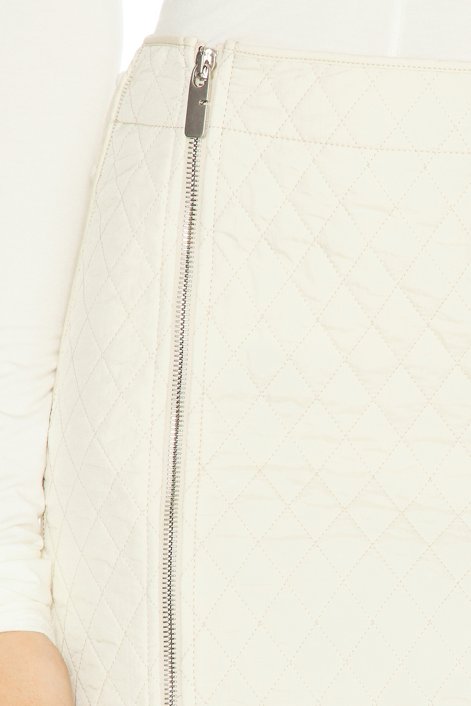 Quilted Mini Skirt - 6